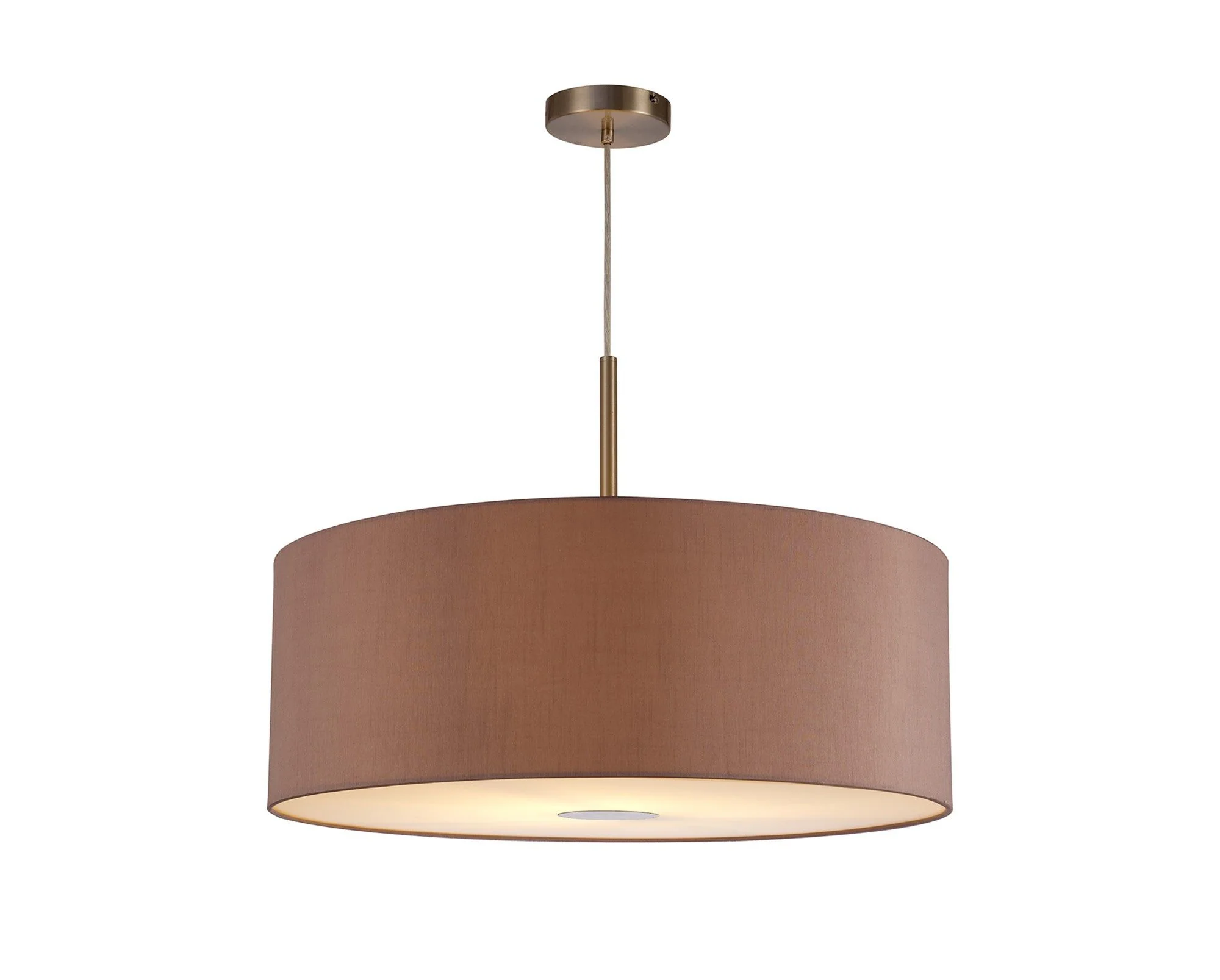 Baymont 1 Light 60cm Hanging Shade Lights Various Colurs,  Faux Silk Shade - Image 35