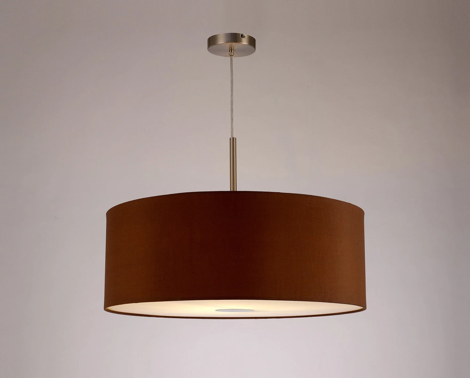 Baymont 1 Light 60cm Hanging Shade Lights Various Colurs,  Faux Silk Shade - Image 38