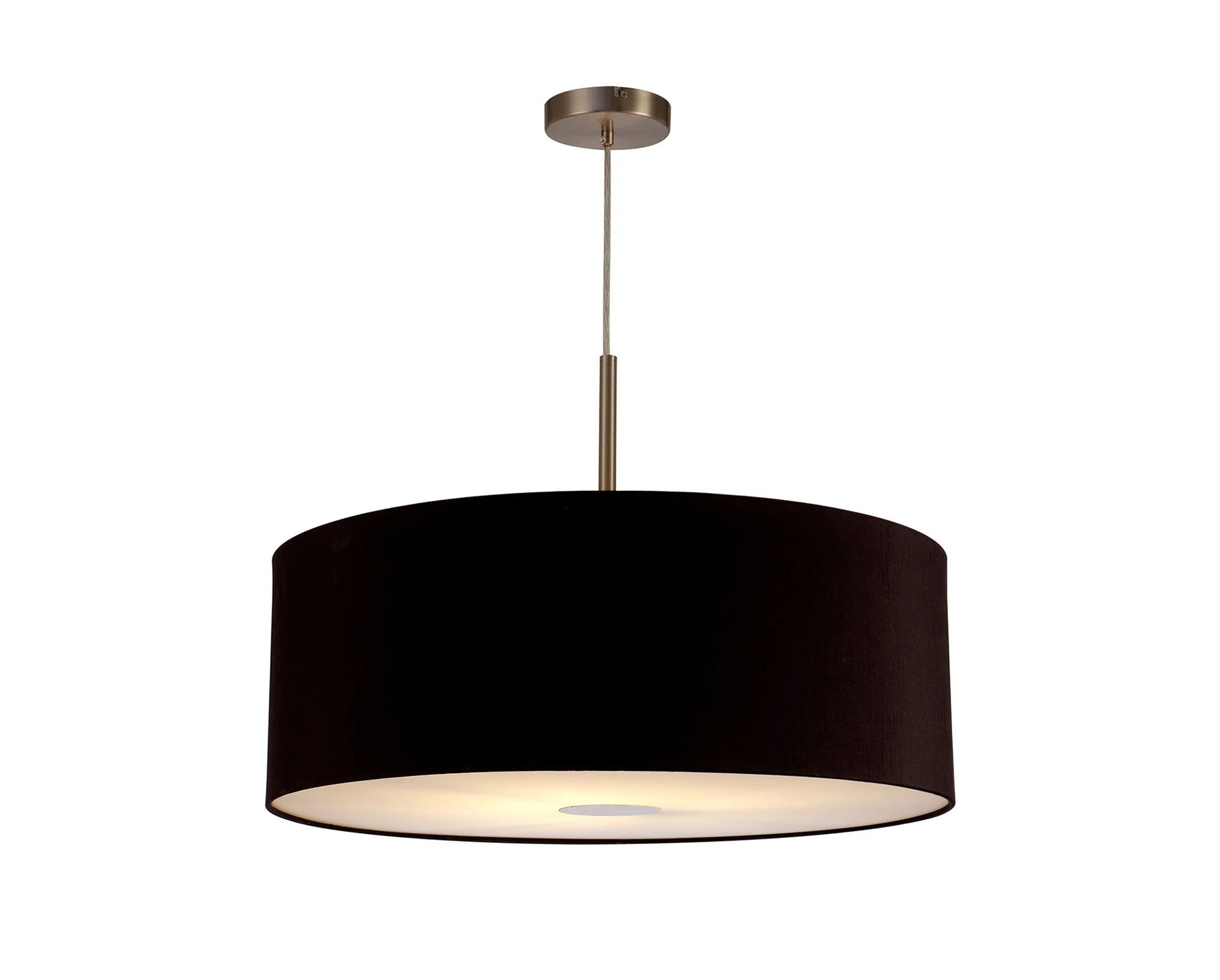 Baymont 1 Light 60cm Hanging Shade Lights Various Colurs,  Faux Silk Shade - Image 39