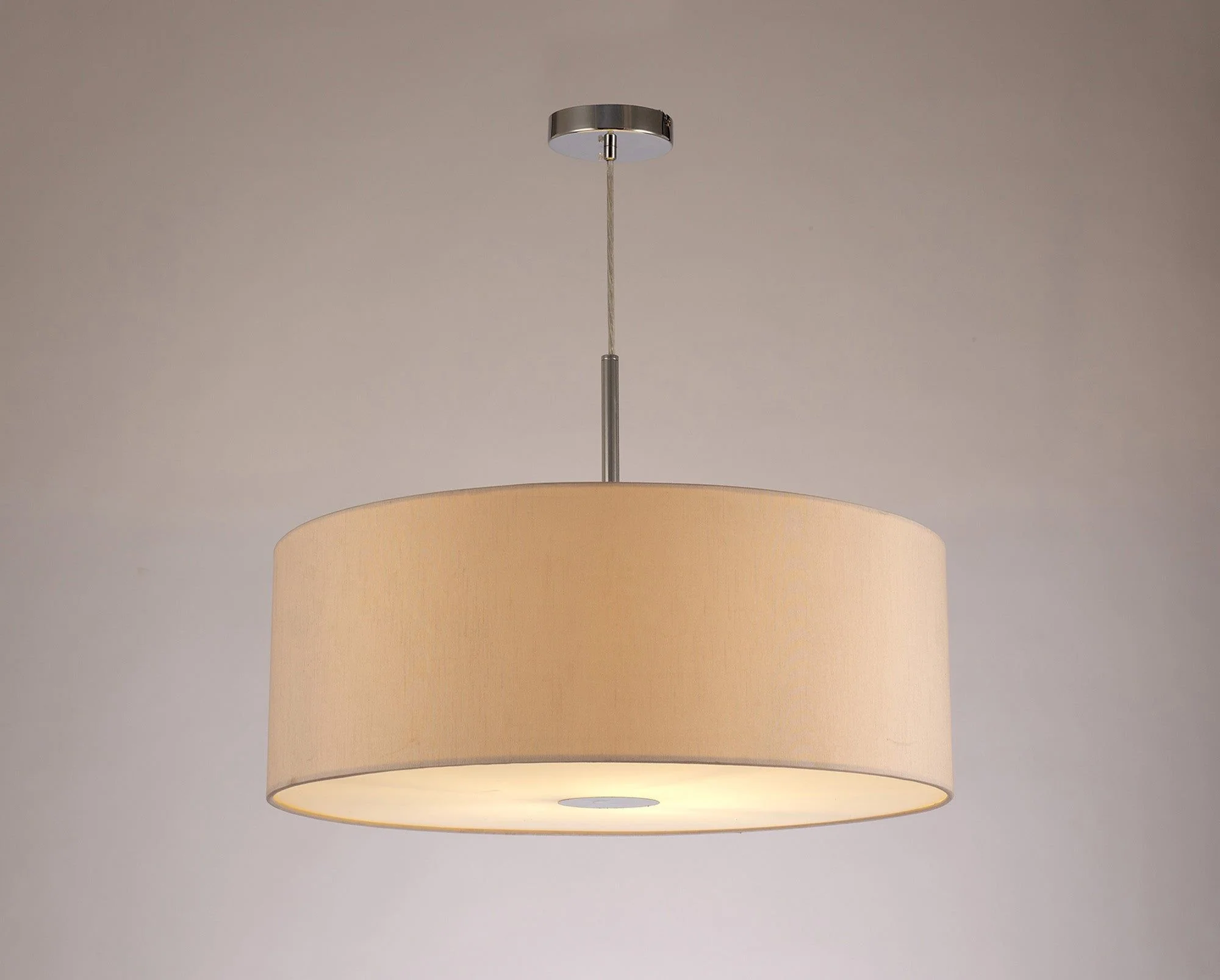 Baymont 1 Light 60cm Hanging Shade Lights Various Colurs,  Faux Silk Shade - Image 4