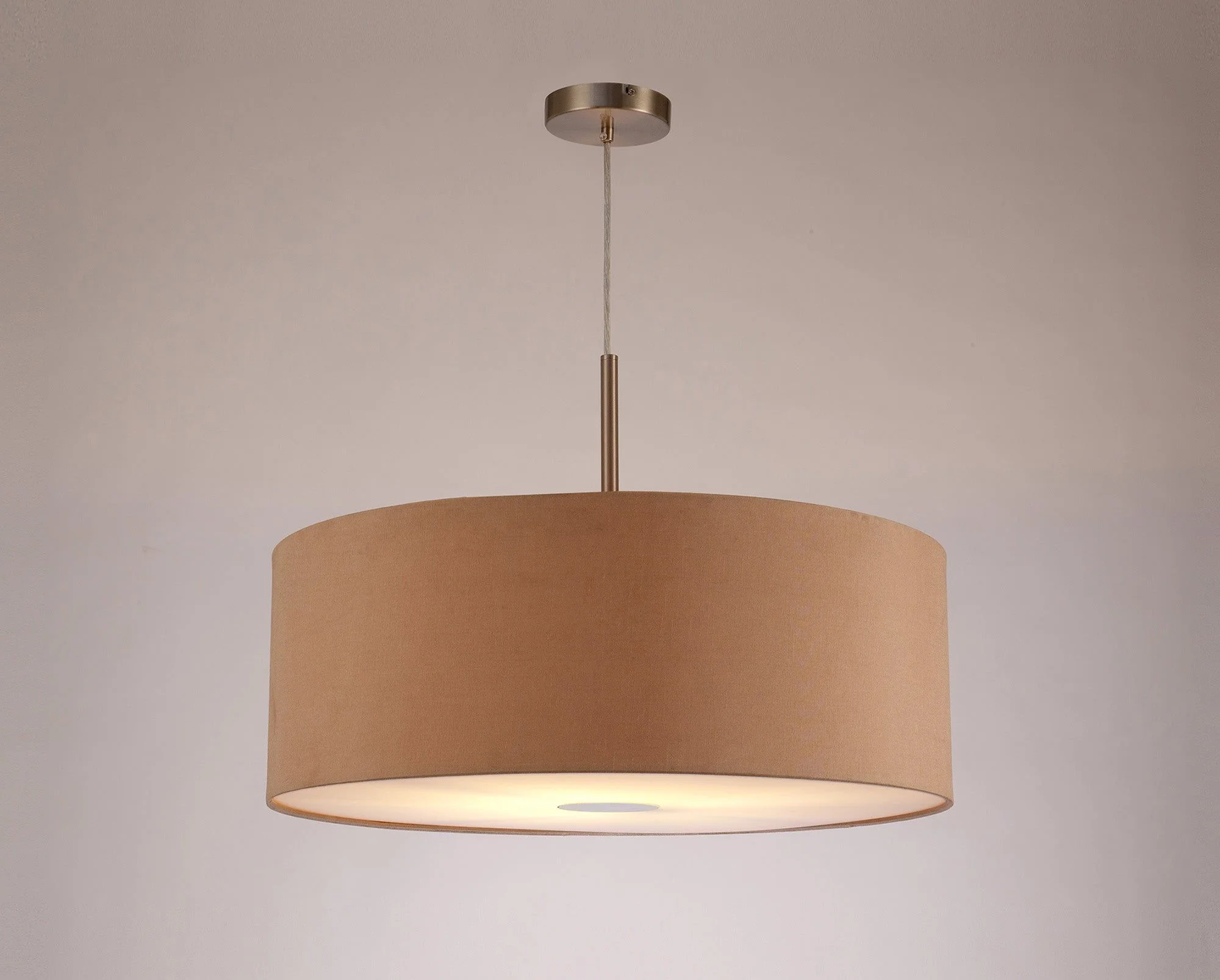 Baymont 1 Light 60cm Hanging Shade Lights Various Colurs,  Faux Silk Shade - Image 42