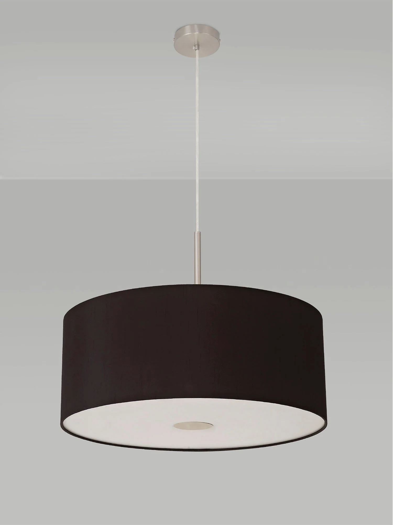 Baymont 1 Light 60cm Hanging Shade Lights Various Colurs,  Faux Silk Shade - Image 44