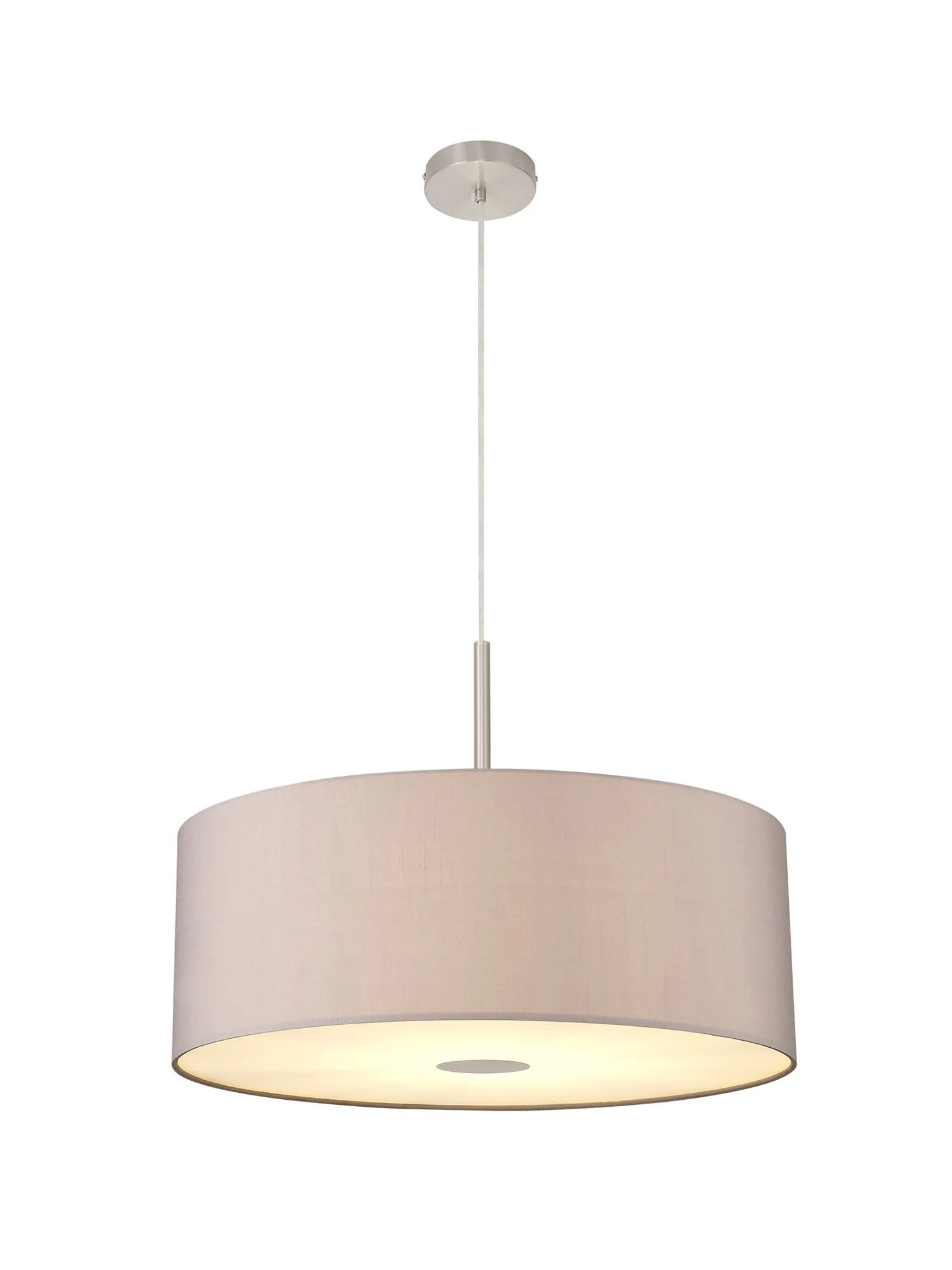 Baymont 1 Light 60cm Hanging Shade Lights Various Colurs,  Faux Silk Shade - Image 45