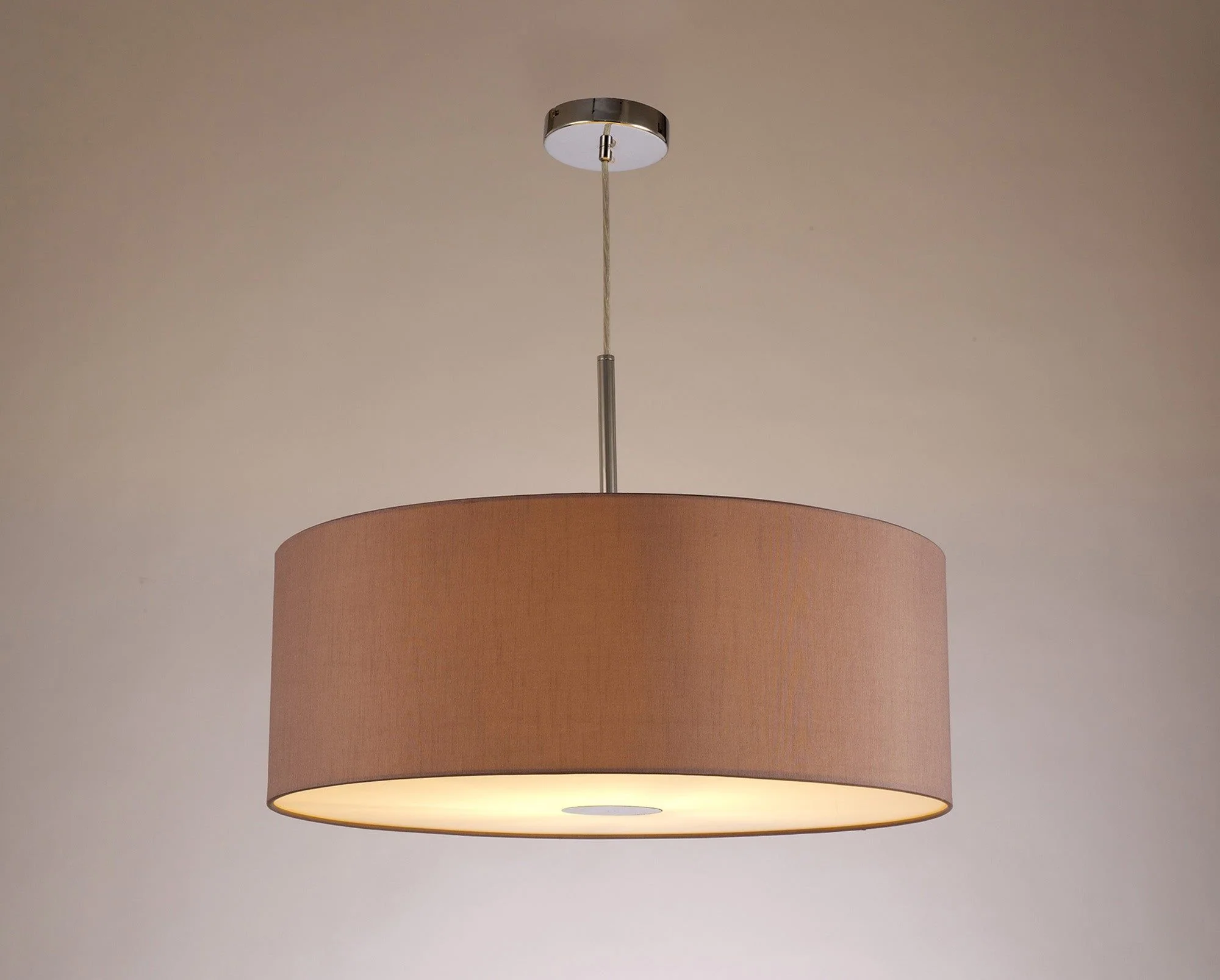 Baymont 1 Light 60cm Hanging Shade Lights Various Colurs,  Faux Silk Shade - Image 6