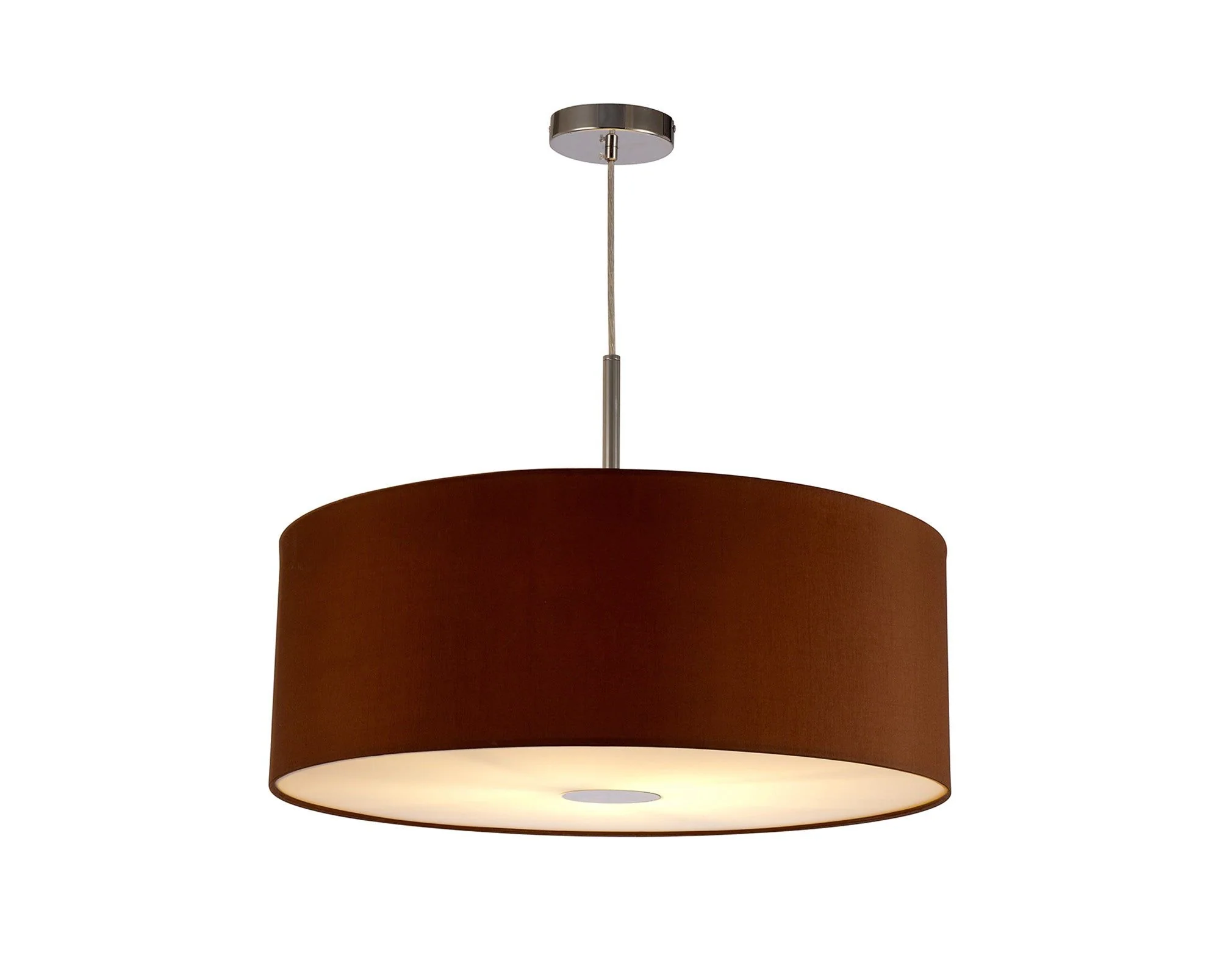 Baymont 1 Light 60cm Hanging Shade Lights Various Colurs,  Faux Silk Shade - Image 7