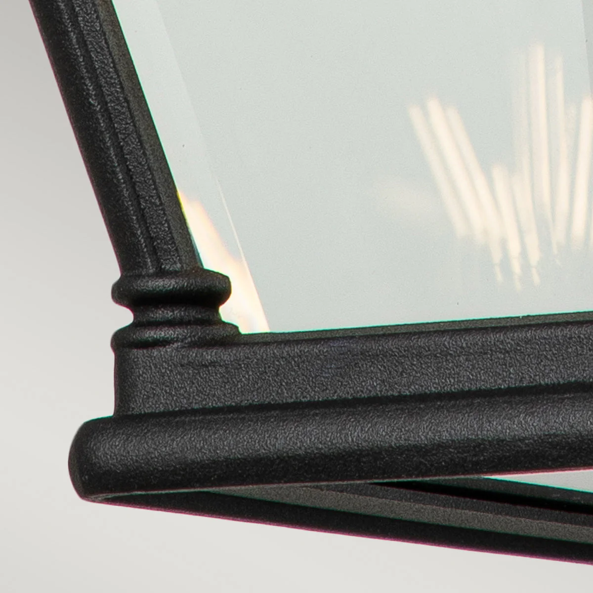 Bayview Small/Medium/Large Wall Lantern - Black Finish - Image 12