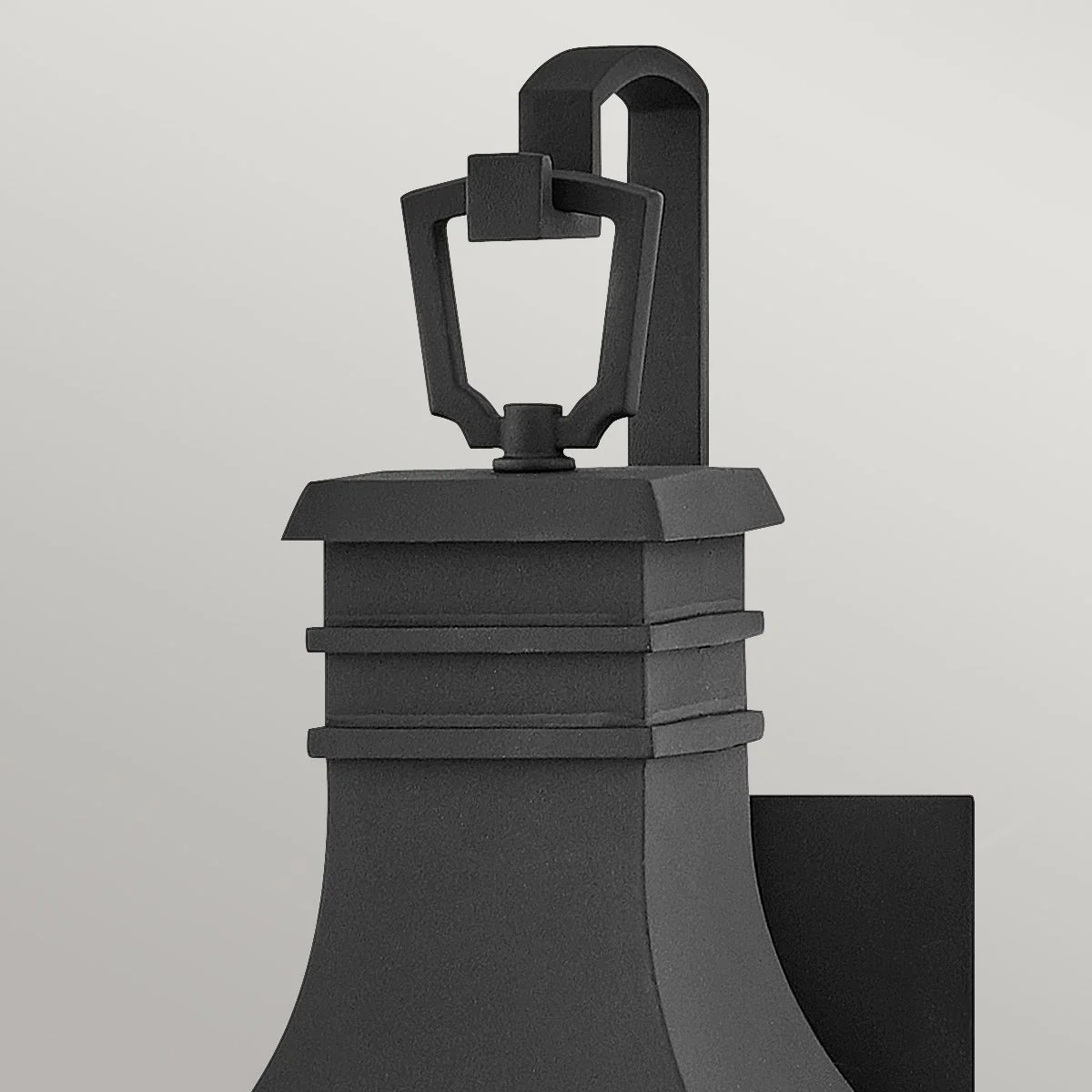 Beacon Hill 1/2lt Small/Medium Outdoor Wall Lantern - Museum Black E27 IP44 - Image 3