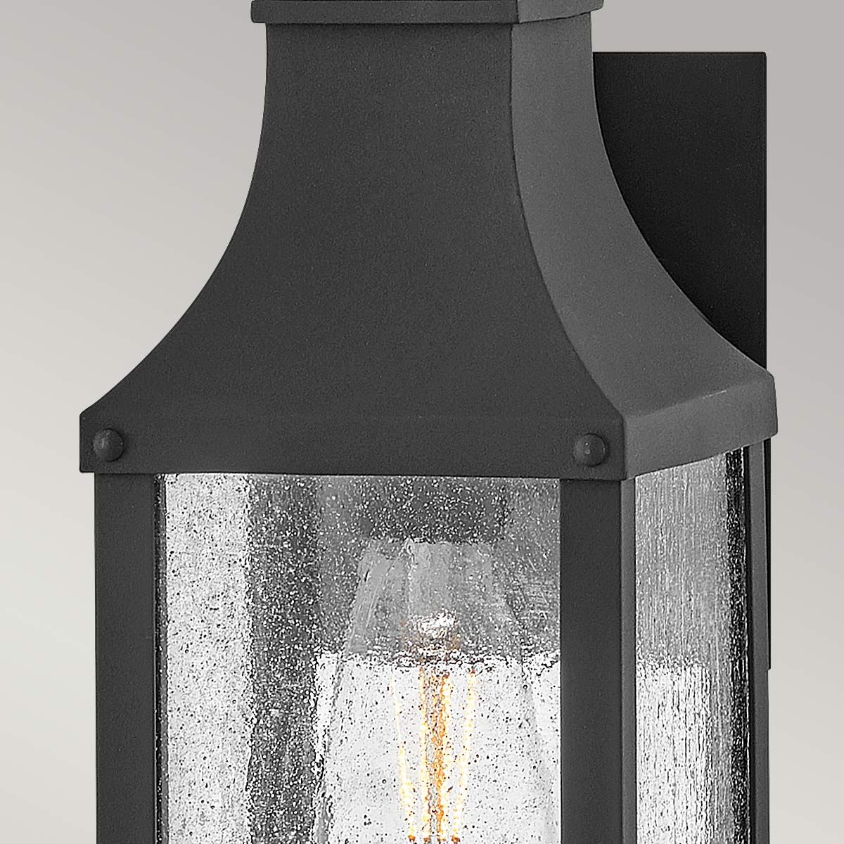 Beacon Hill 1/2lt Small/Medium Outdoor Wall Lantern - Museum Black E27 IP44 - Image 5