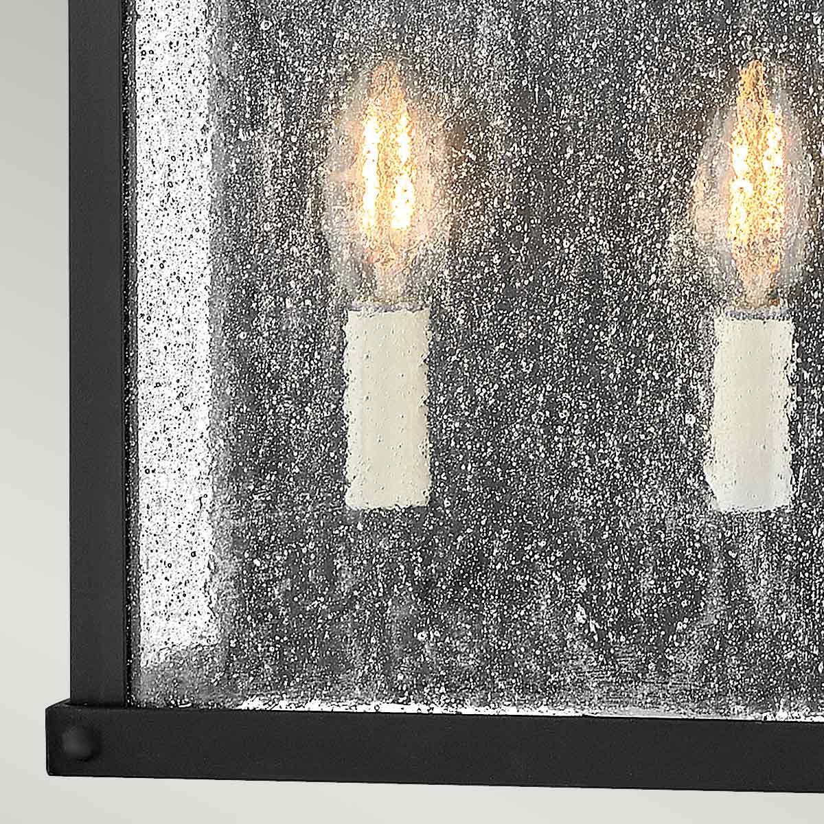 Beacon Hill 2lt Half Outdoor Wall Lantern - Museum Black E14 IP44 - Image 5