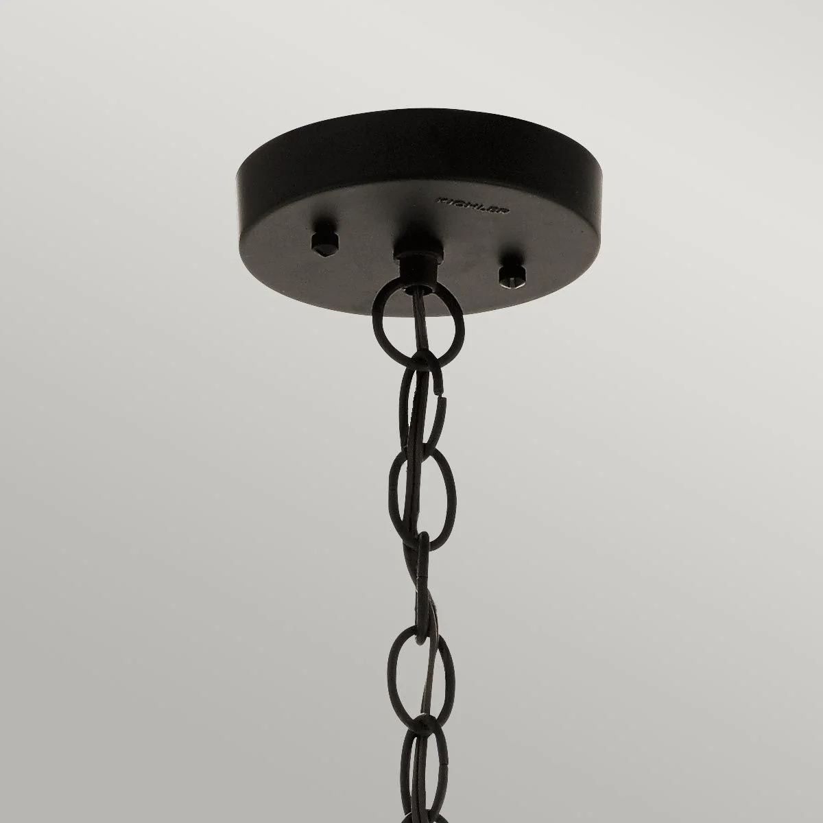 Beacon Square 1 Light Chain Lantern - Olde Bronze/White IP44 E27 - Image 3