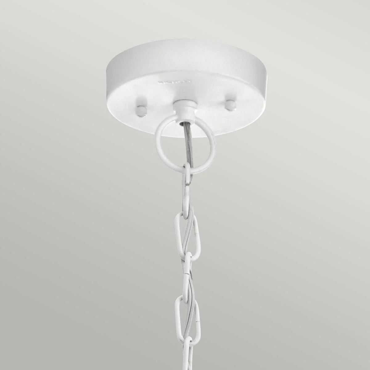 Beacon Square 1 Light Chain Lantern - Olde Bronze/White IP44 E27 - Image 7
