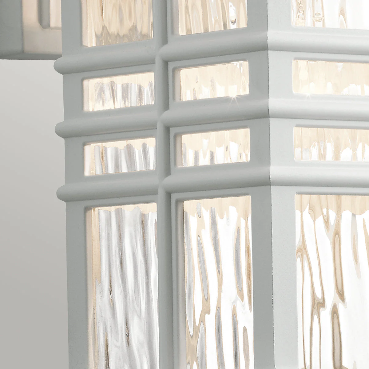 Beacon Square Small/Medium Wall Lantern – Olde Bronze/White Finish - Image 12