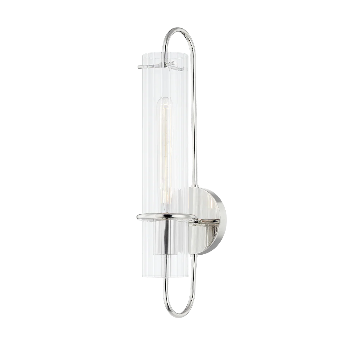 Beck 1Lt Wall Sconce - Brass/Nickel - Image 2