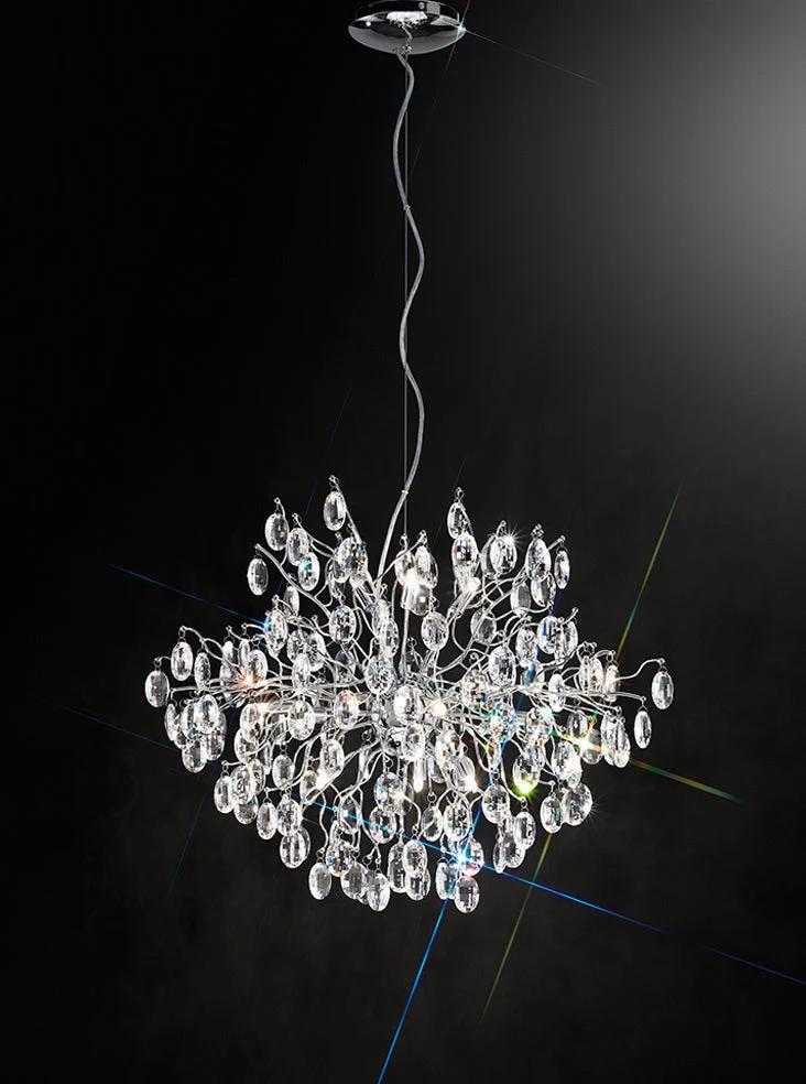 Beckham 12/13/15/21 Light Pendant - Chrome Finish - Image 4