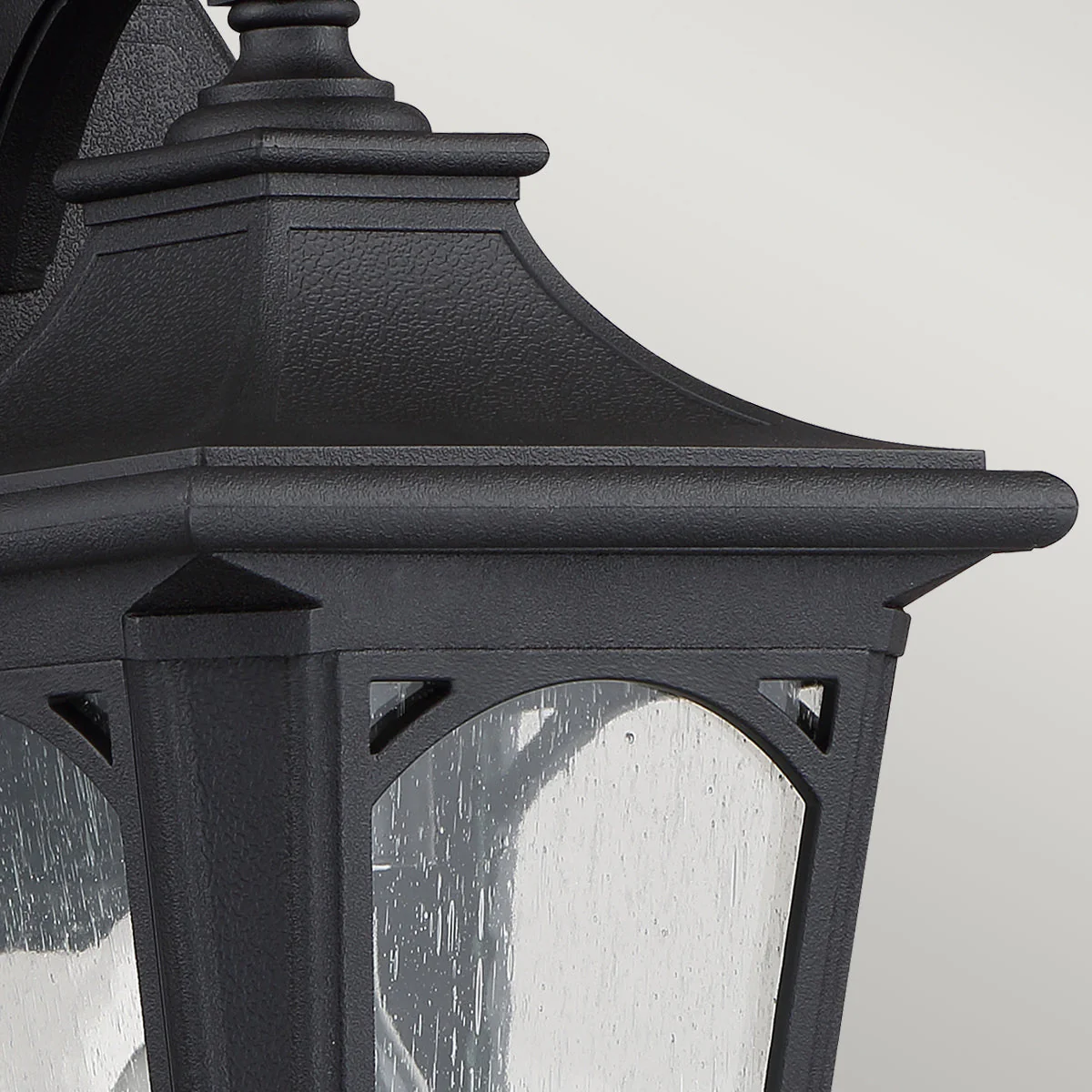 Bedford Small/Medium/Large Wall Lantern - Mystic Black Finish - Image 3