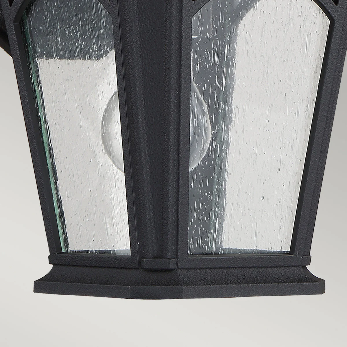 Bedford Small/Medium/Large Wall Lantern - Mystic Black Finish - Image 4