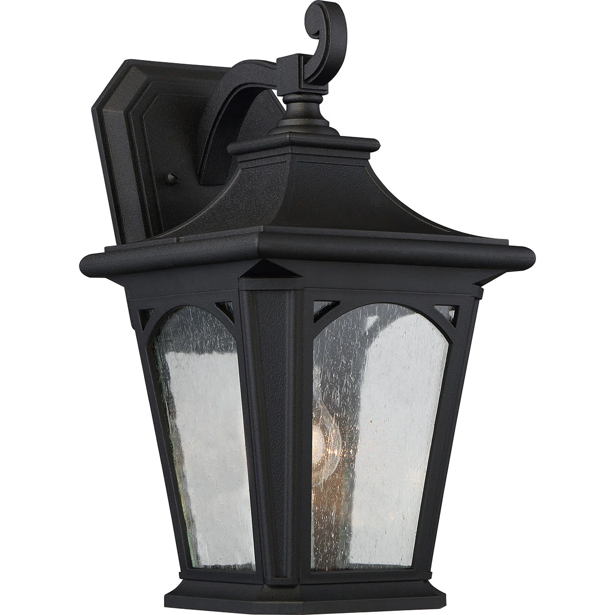 Bedford Small/Medium/Large Wall Lantern - Mystic Black Finish - Image 5