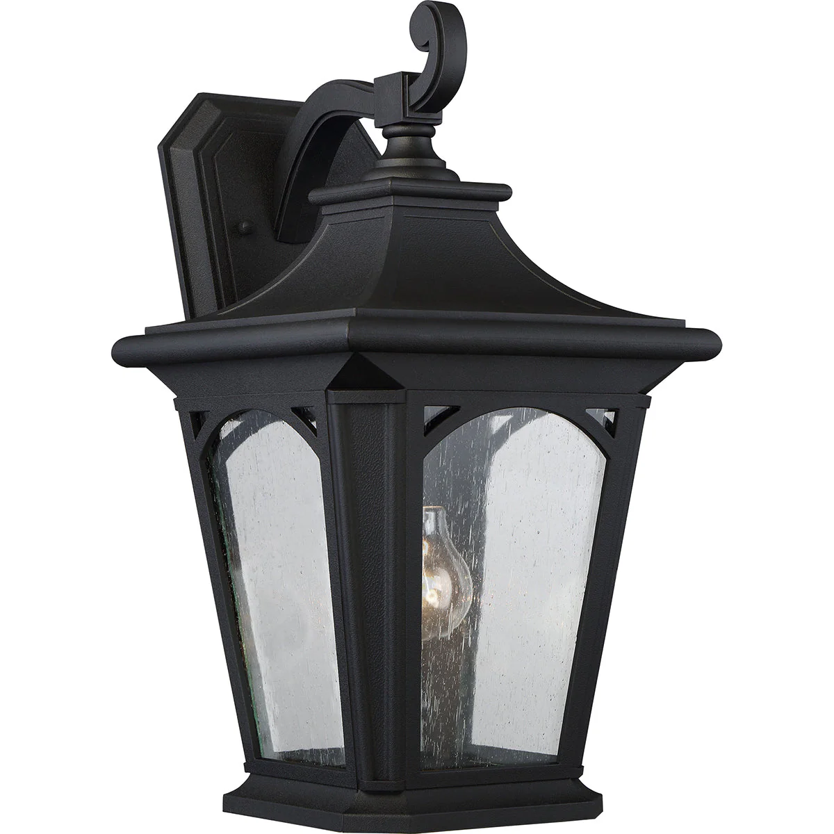 Bedford Small/Medium/Large Wall Lantern - Mystic Black Finish - Image 9