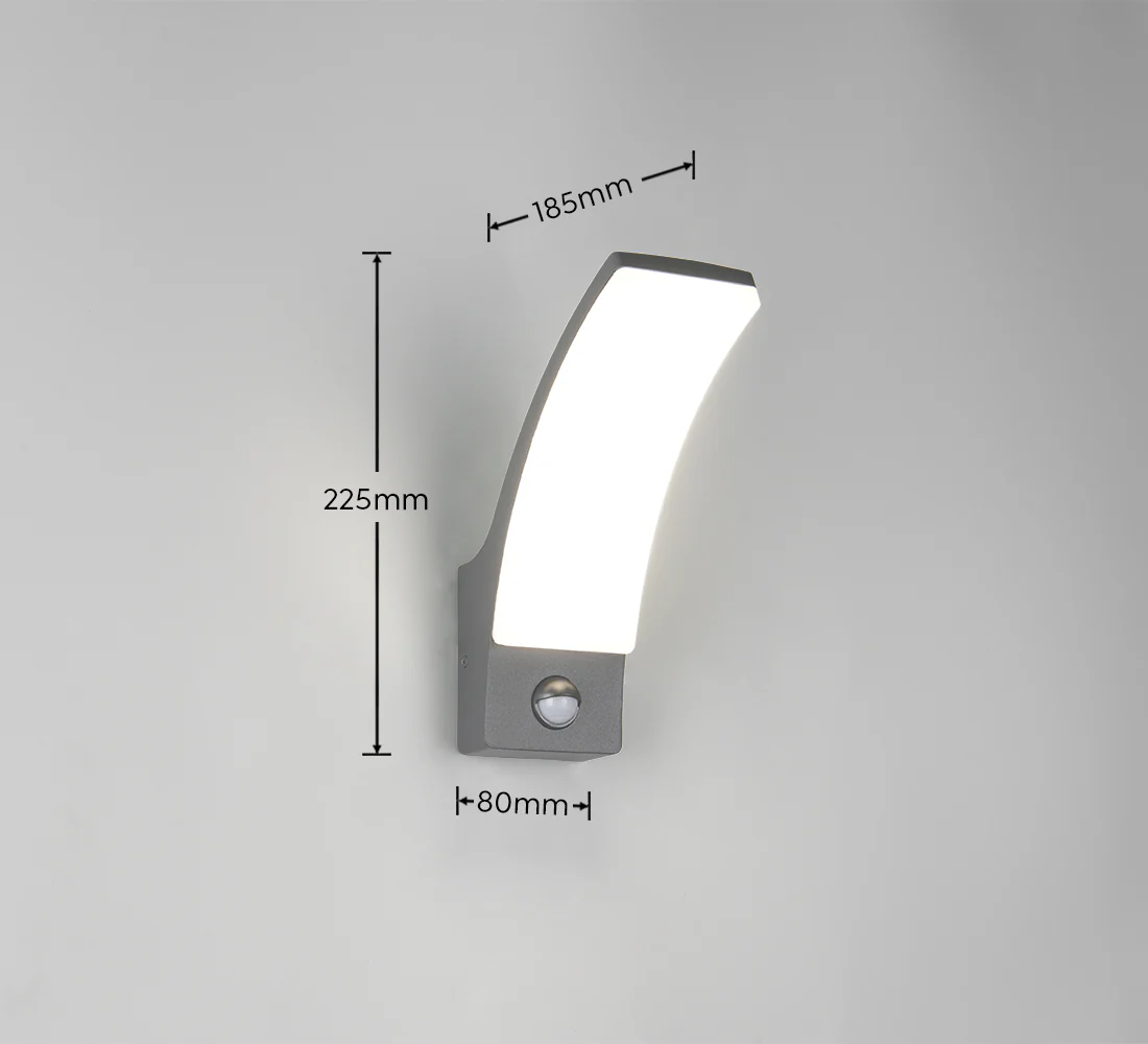 Beja Motion Sensor Outdoor Wall Light - Image 3