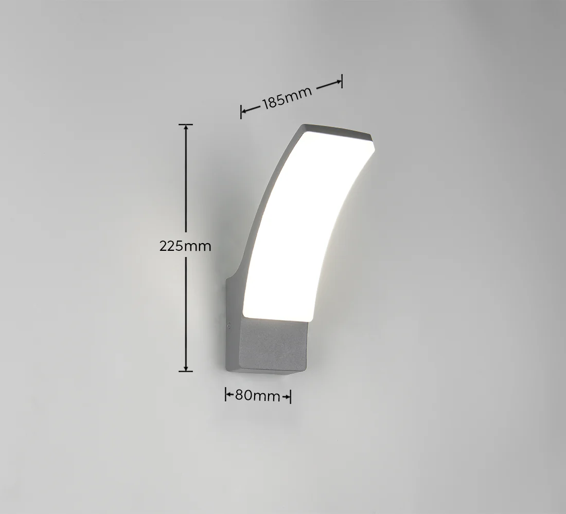 Beja Outdoor LED Wall Light - Image 4