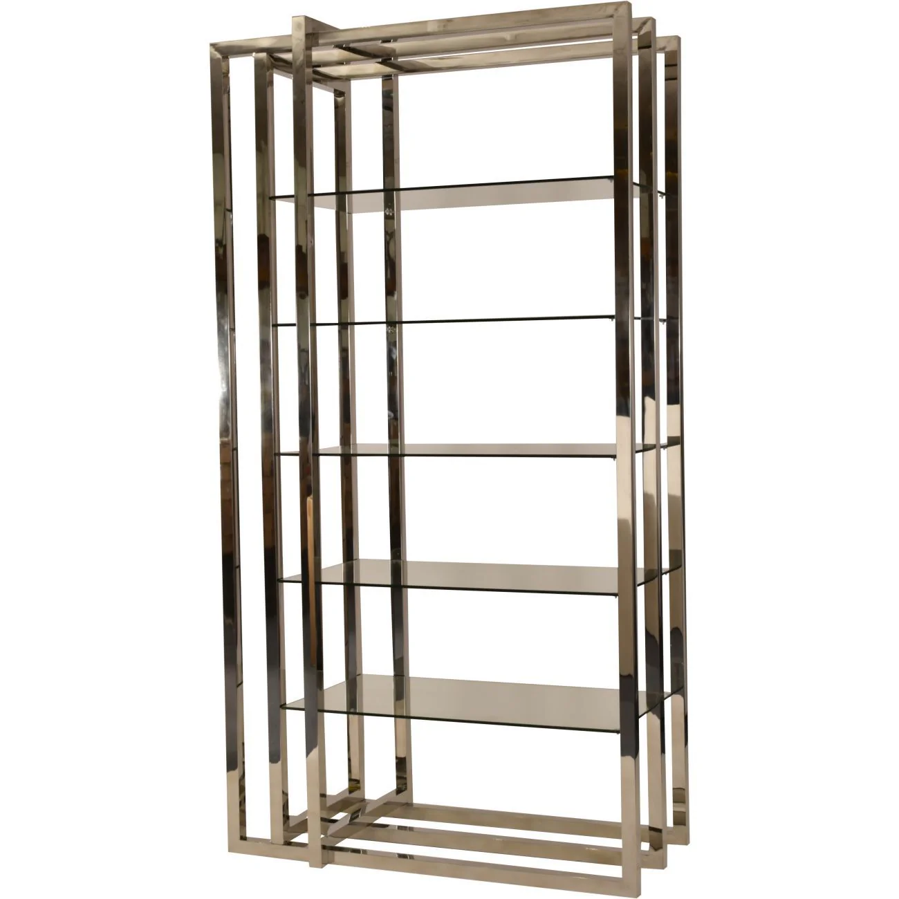 Belgravia Steel and Glass Display Unit - Image 2