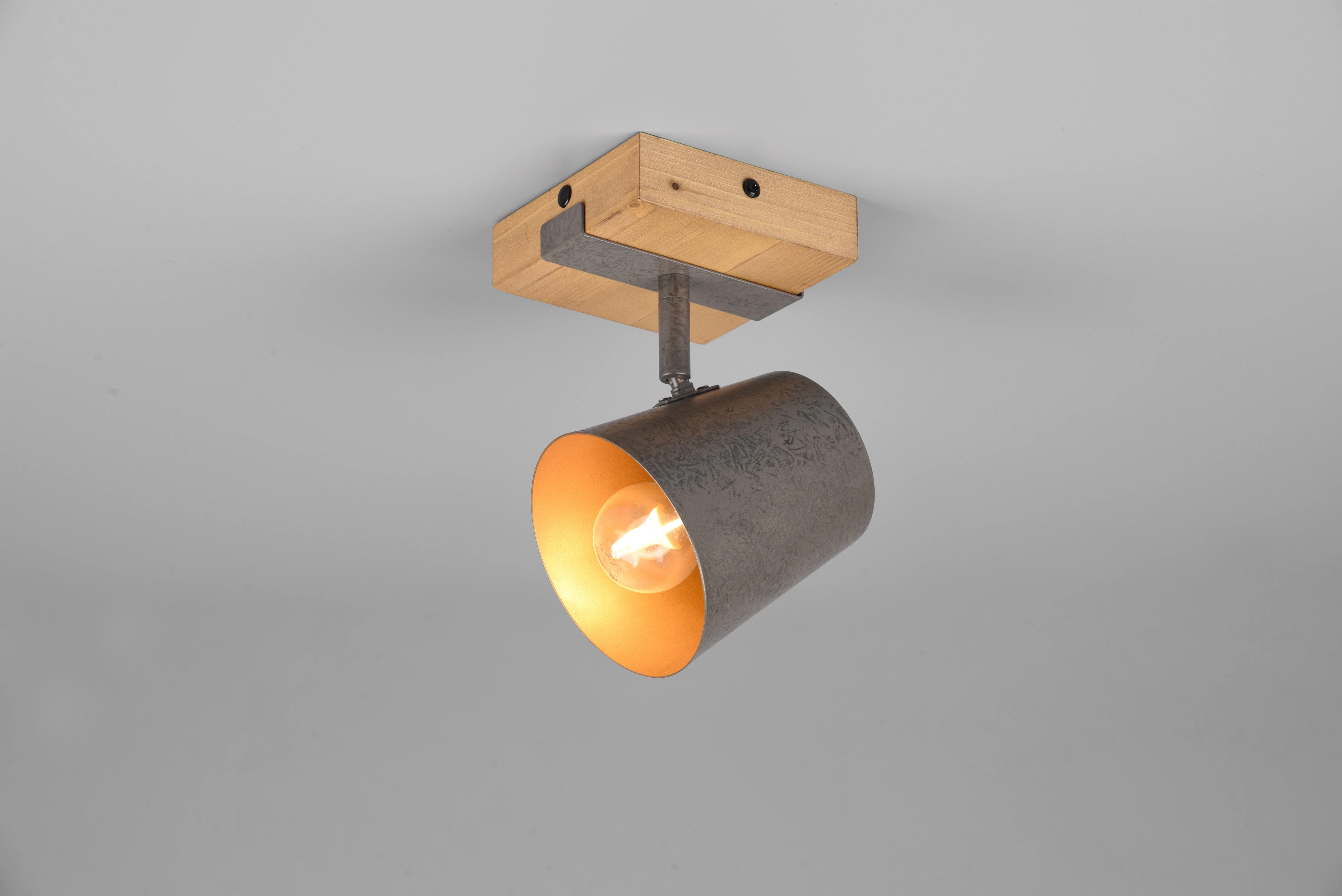 Bell Wall/Ceiling Spotlight - Antique Nickel - Image 3