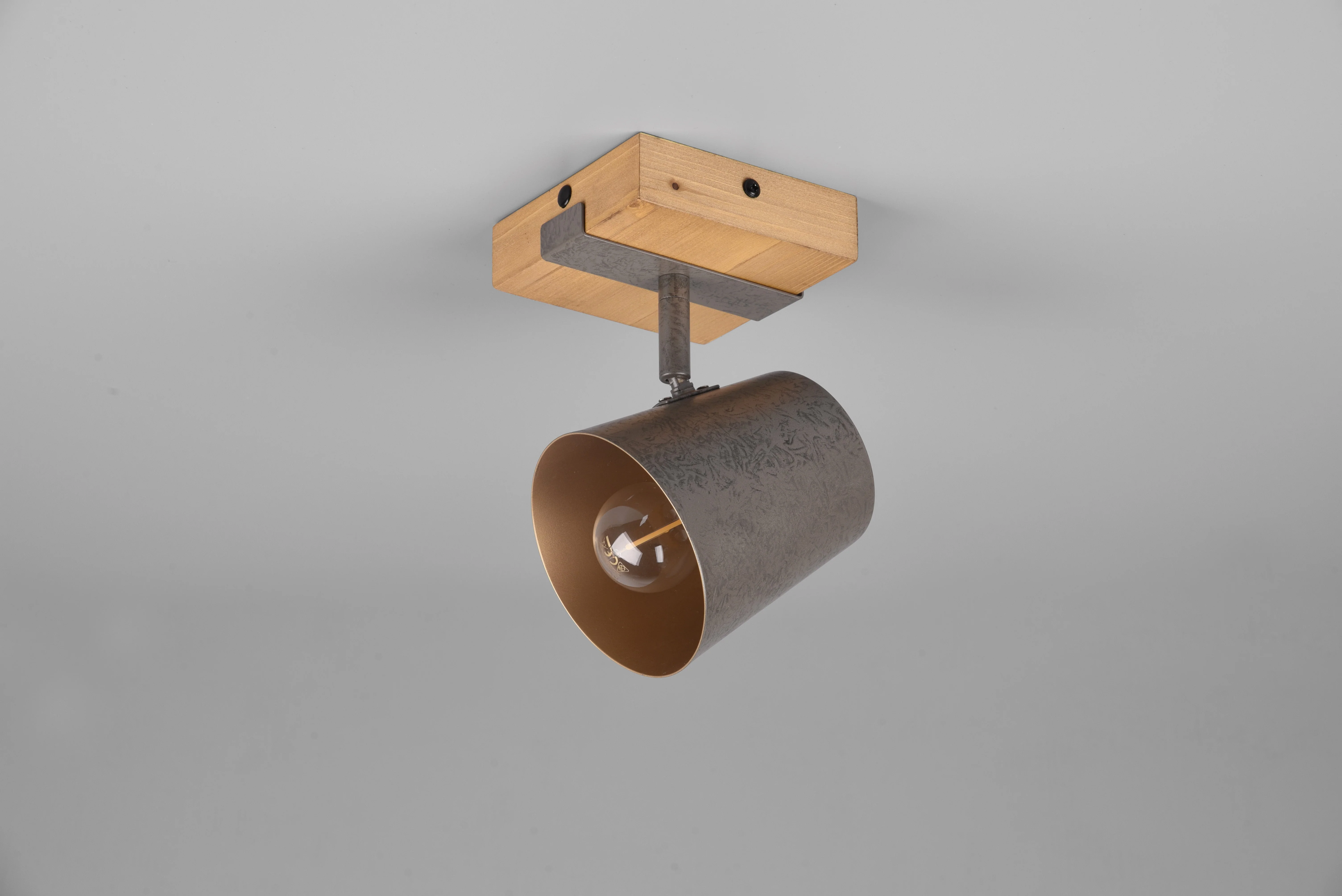 Bell Wall/Ceiling Spotlight - Antique Nickel - Image 5