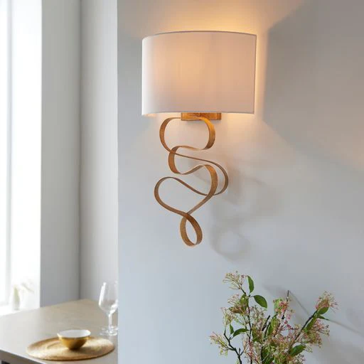 Bella Wall Light Gold Leaf Finish - Image 5