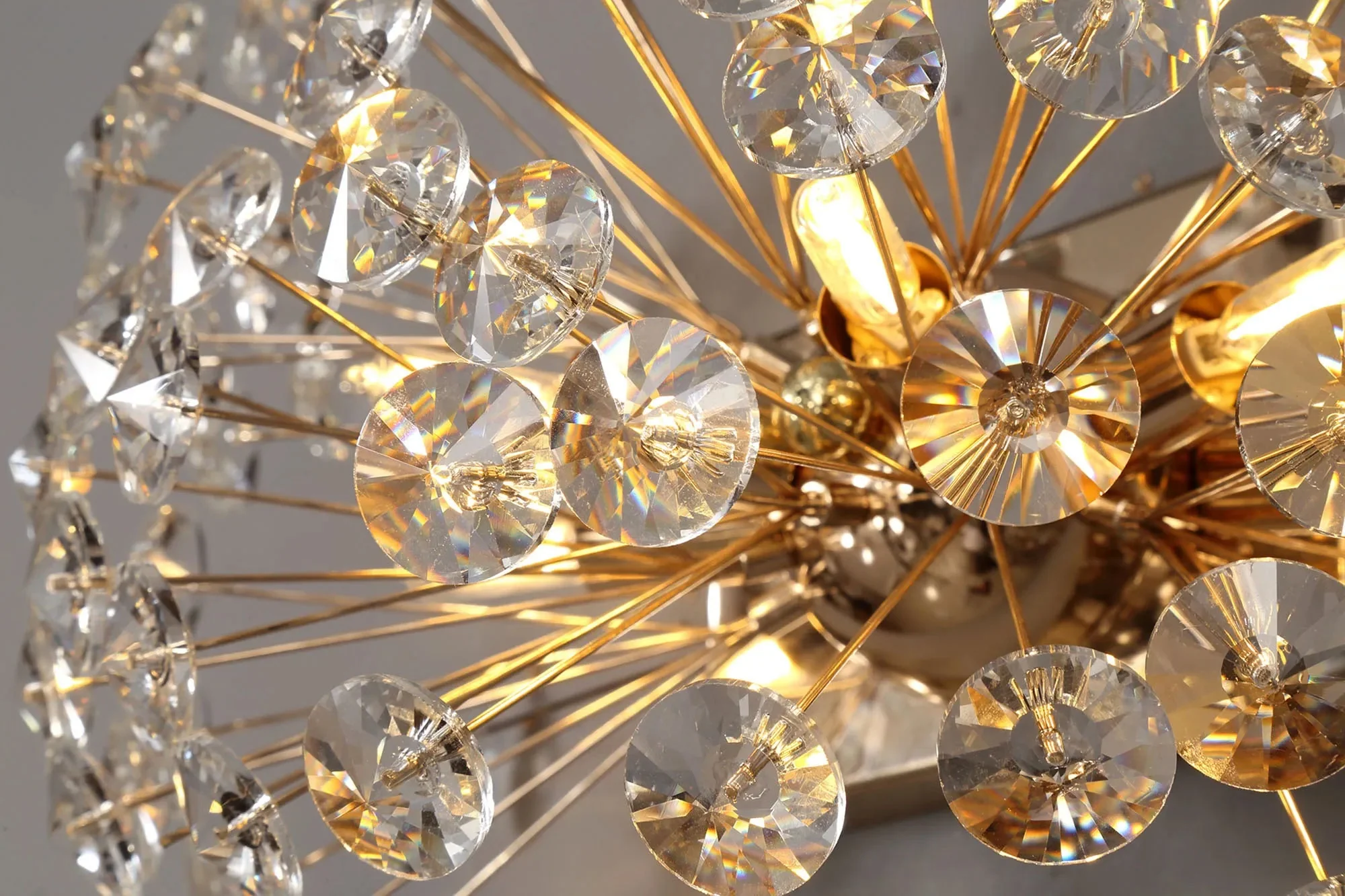 Bellagio 4Lt Wall Lamp - French Gold/Polished Chrome - Image 4