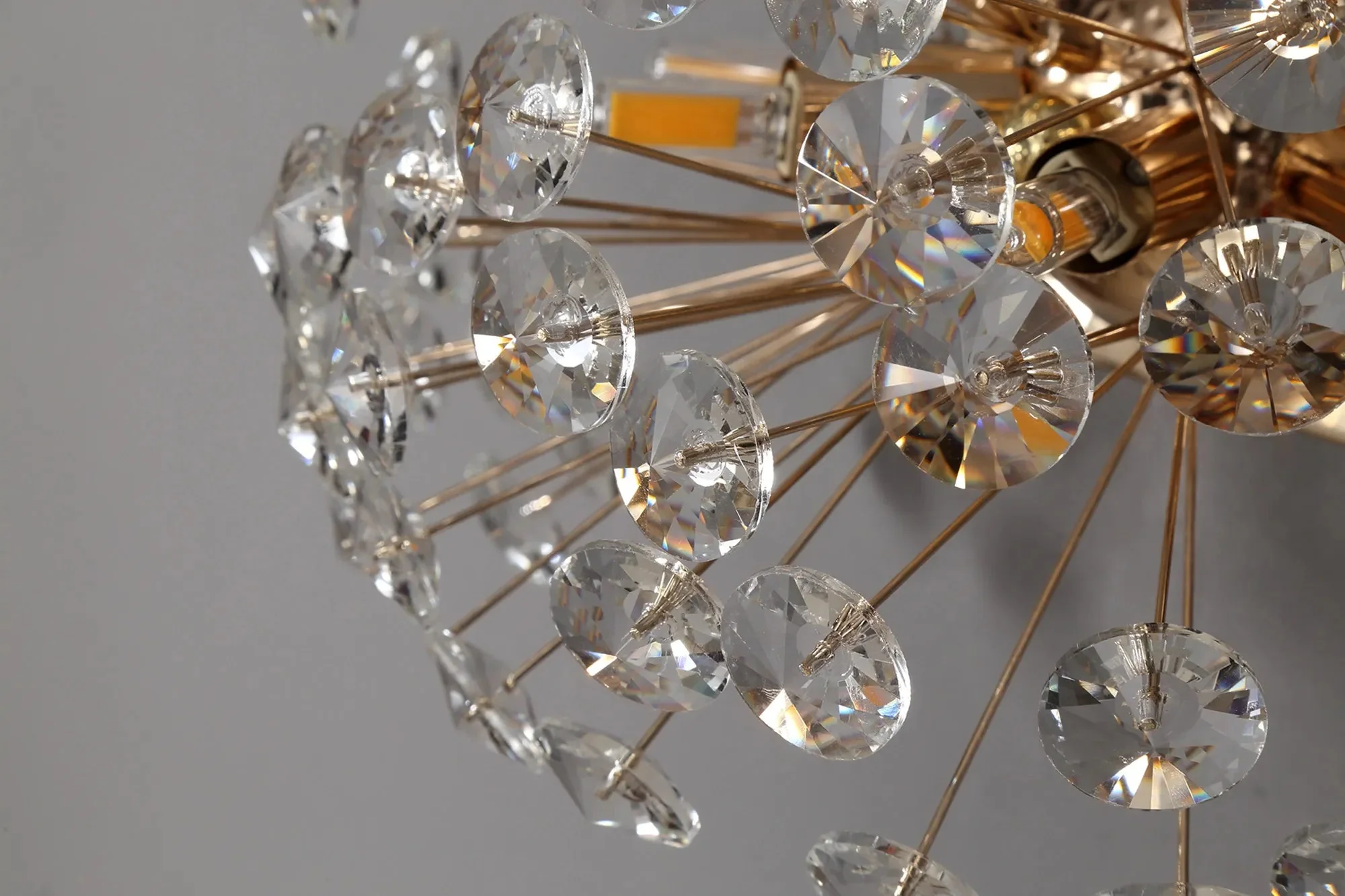 Bellagio 4Lt Wall Lamp - French Gold/Polished Chrome - Image 5