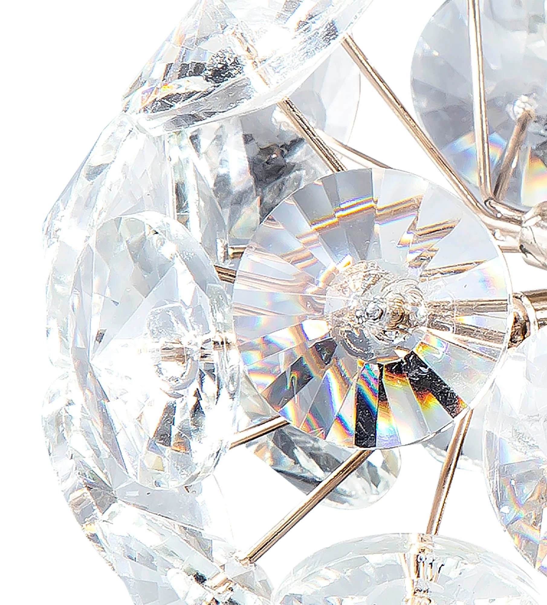 Bellagio Non-Electric G9 Shade French Gold/Crystal, Polished Chrome/Crystal - Image 6