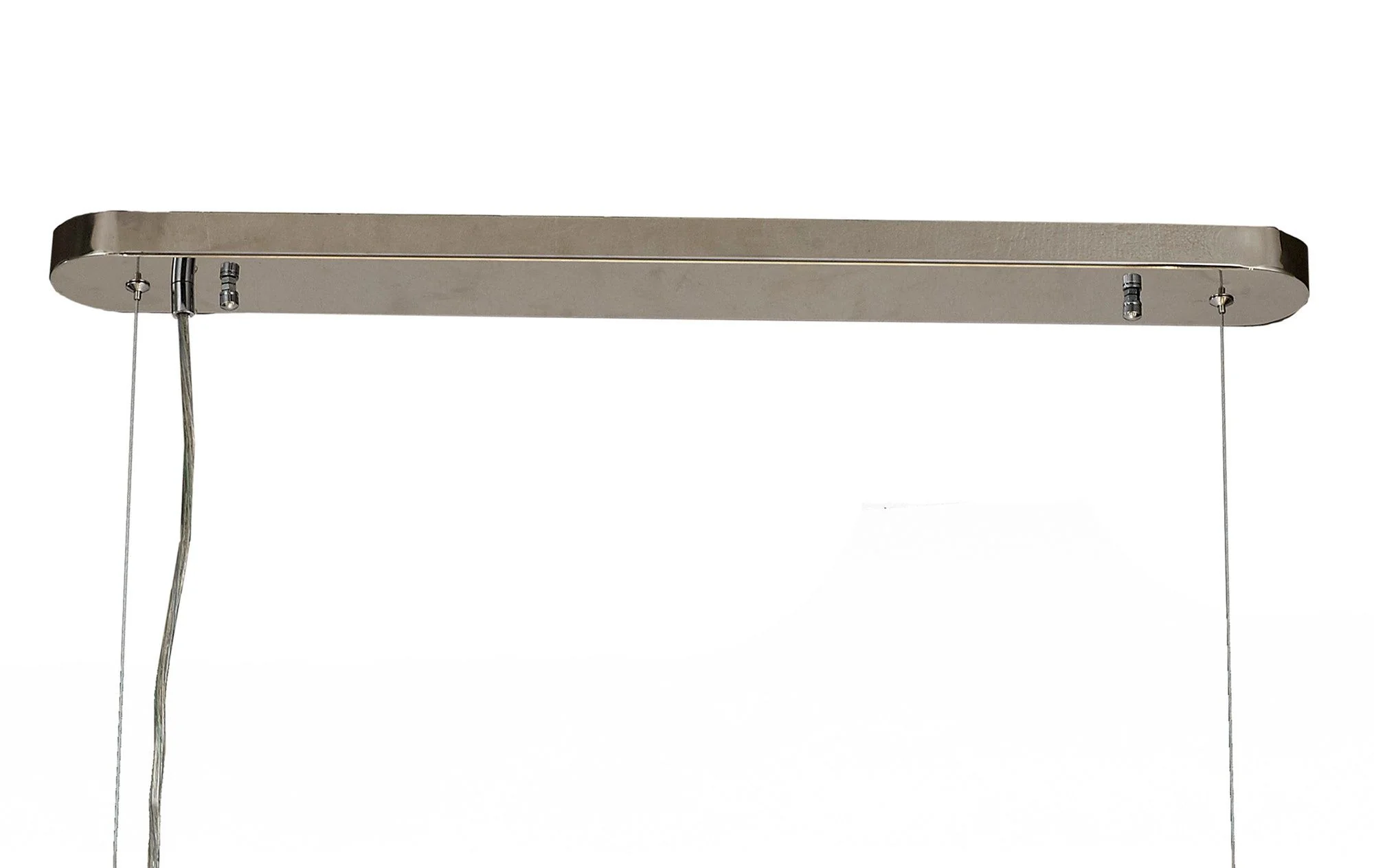 Bellagio Oblong Linear Pendant 10/14 Light G9 French Gold/Crystal, Chrome/Crystal - Image 7