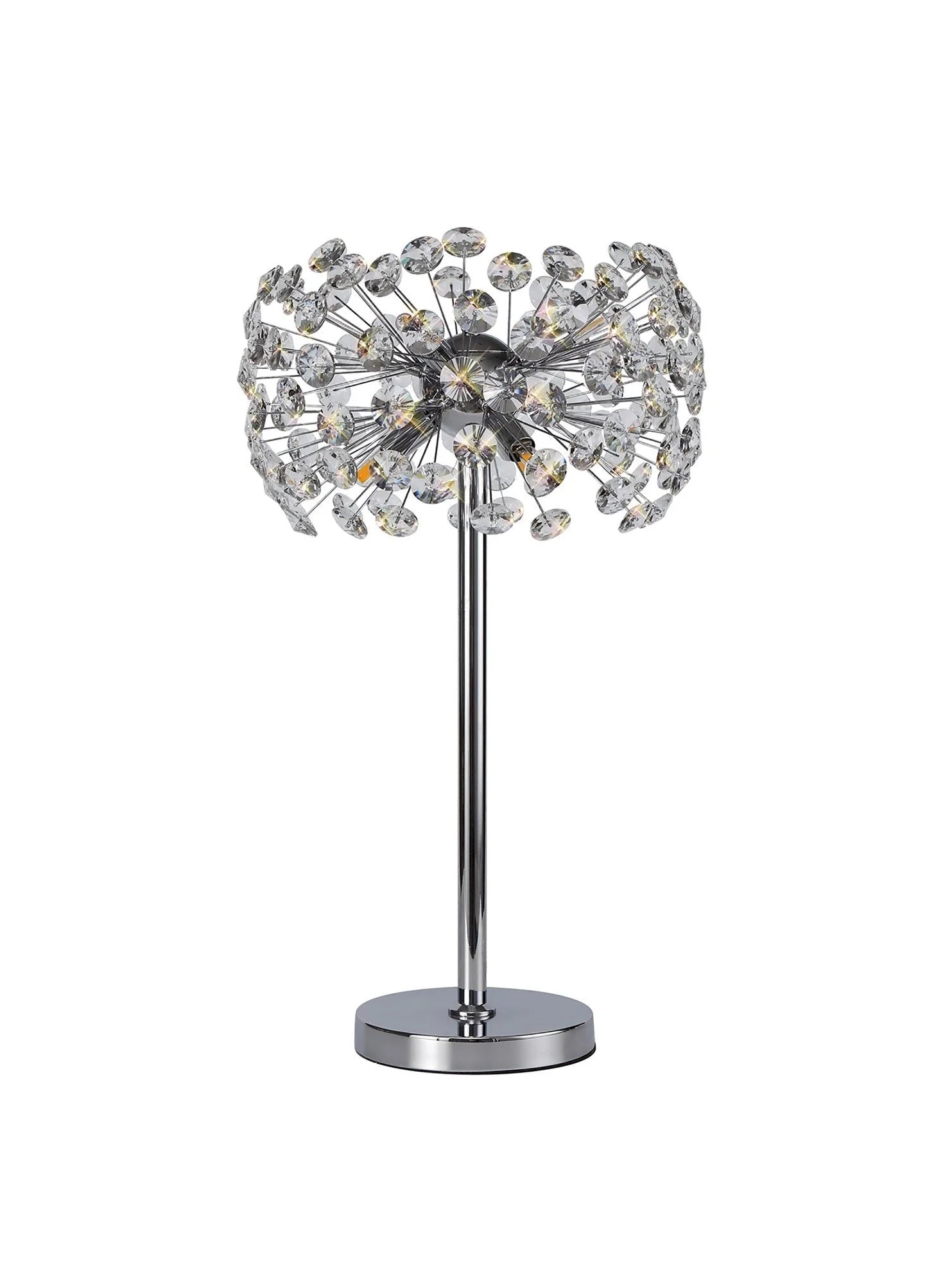 Bellagio Table Lamp 6 Light G9 French Gold/Crystal, Chrome/Crystal -Finish - Image 5
