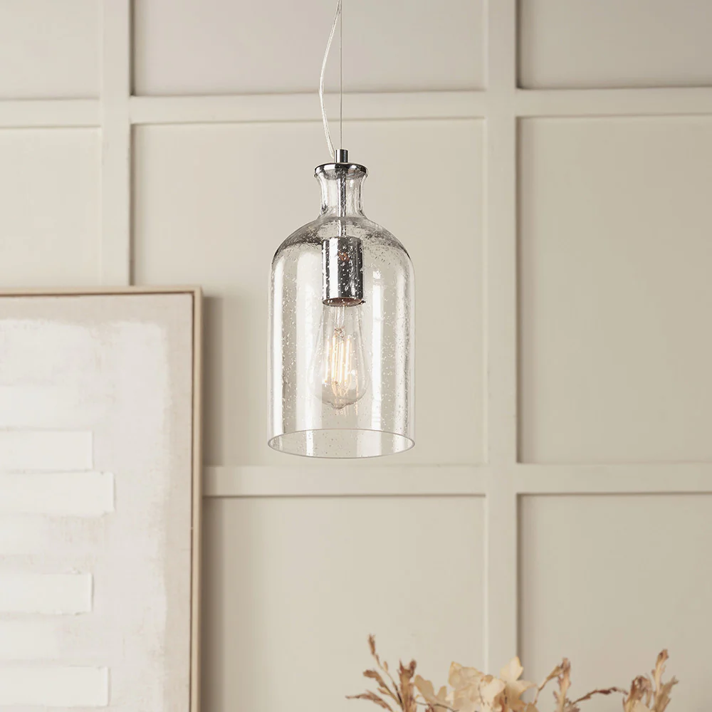 Bellamy Bubble Pendant - Clear Glass - Image 2