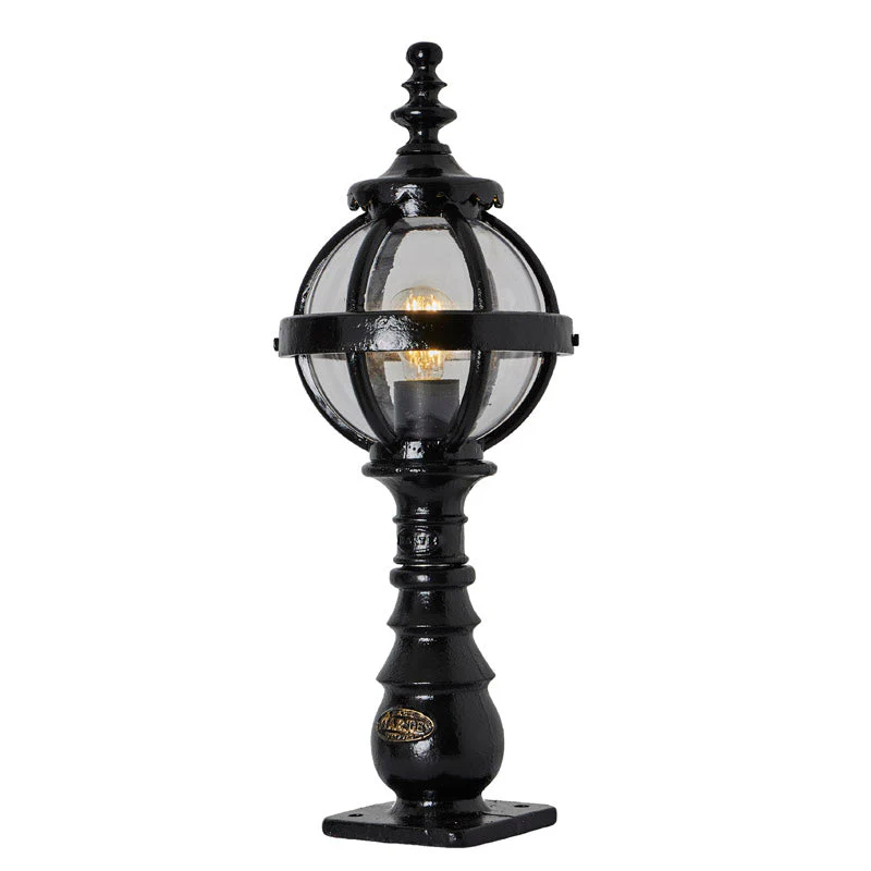 Bellfield 1Lt Small/Large Pedestal Light - Cast Iron - Image 2