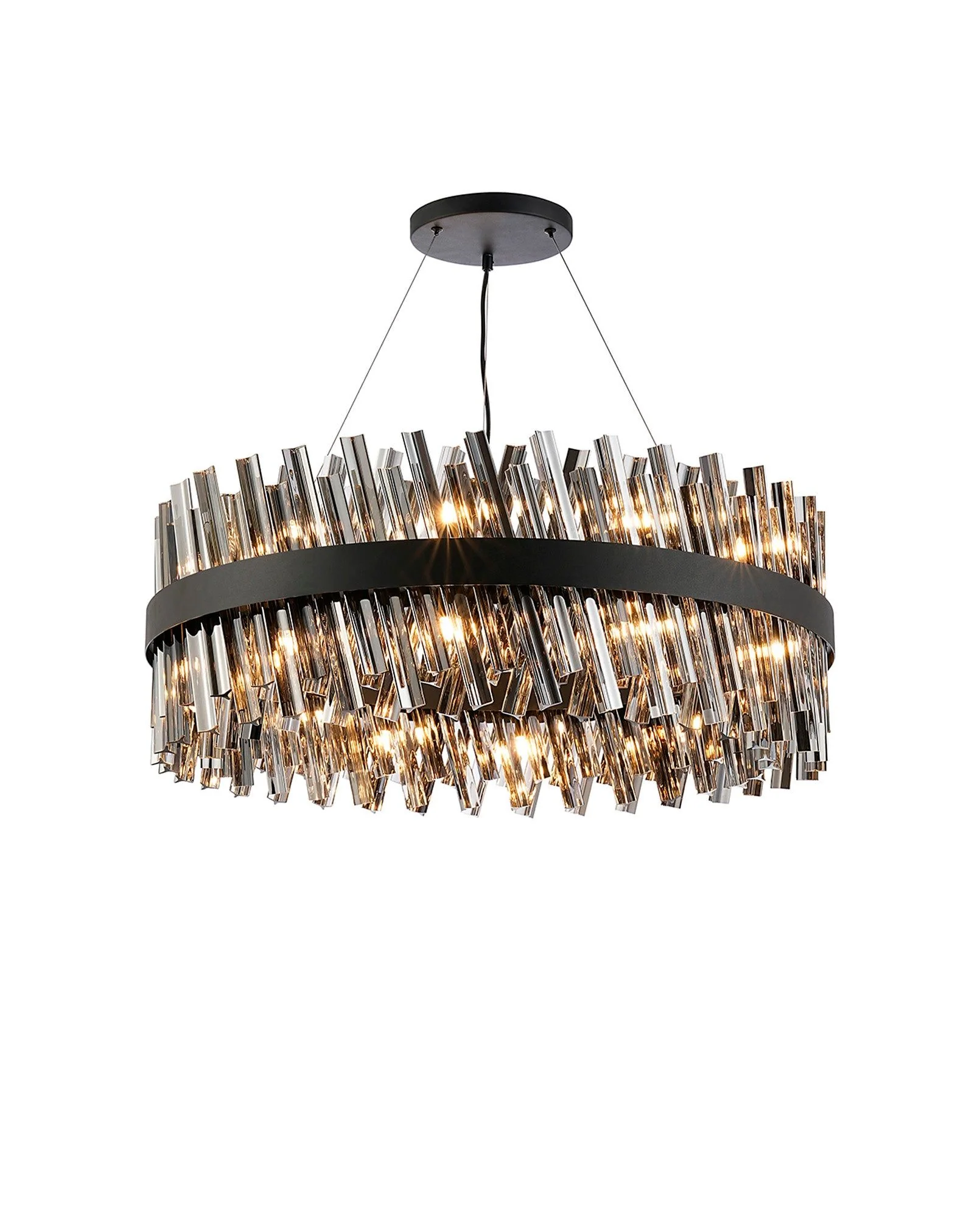 Bellina 18/32/34Lt Round Pendant, Brass/Nickel/Black - Various Finishes - Image 22