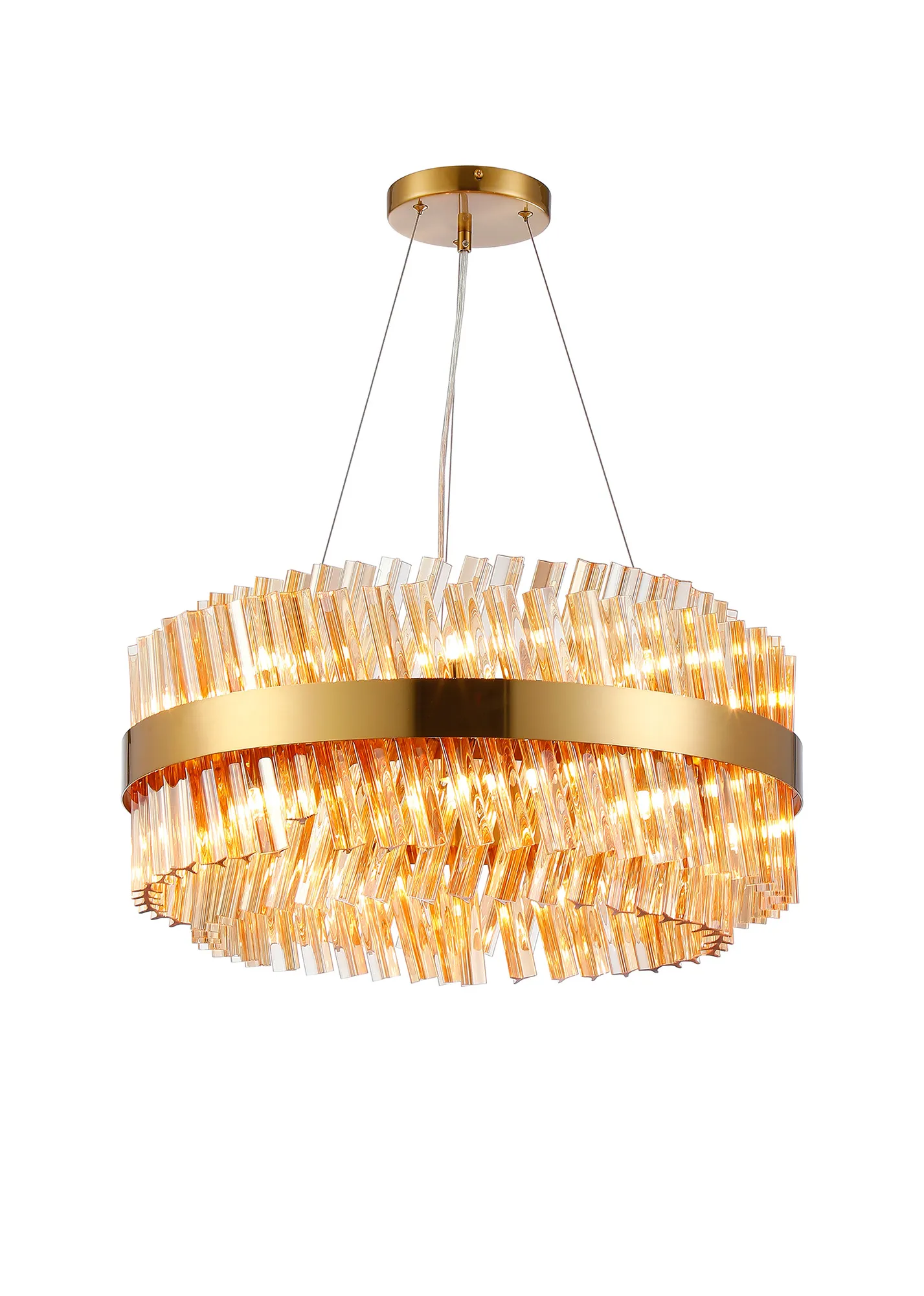 Bellina 18/32/34Lt Round Pendant, Brass/Nickel/Black - Various Finishes - Image 38
