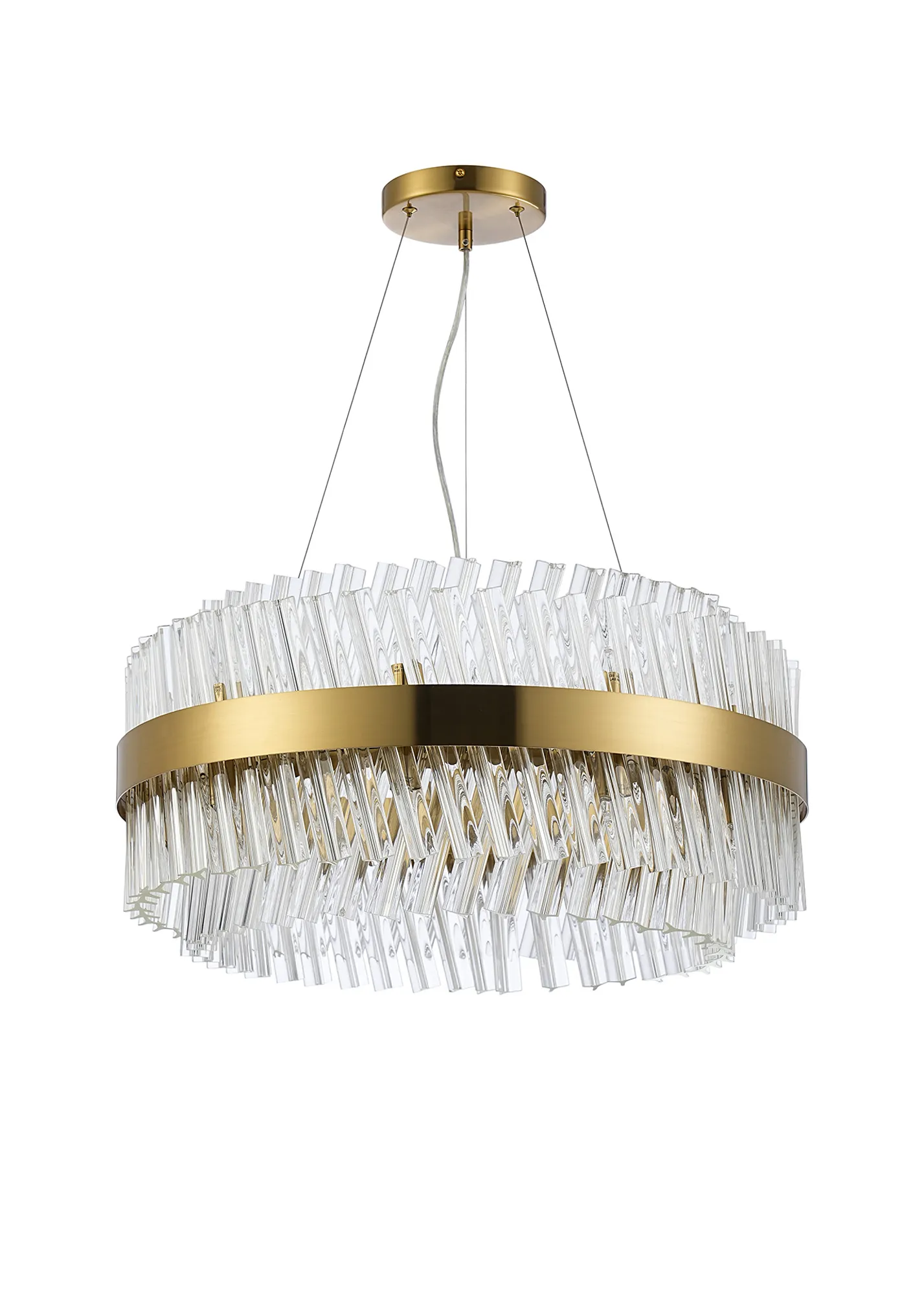 Bellina 18/32/34Lt Round Pendant, Brass/Nickel/Black - Various Finishes - Image 39
