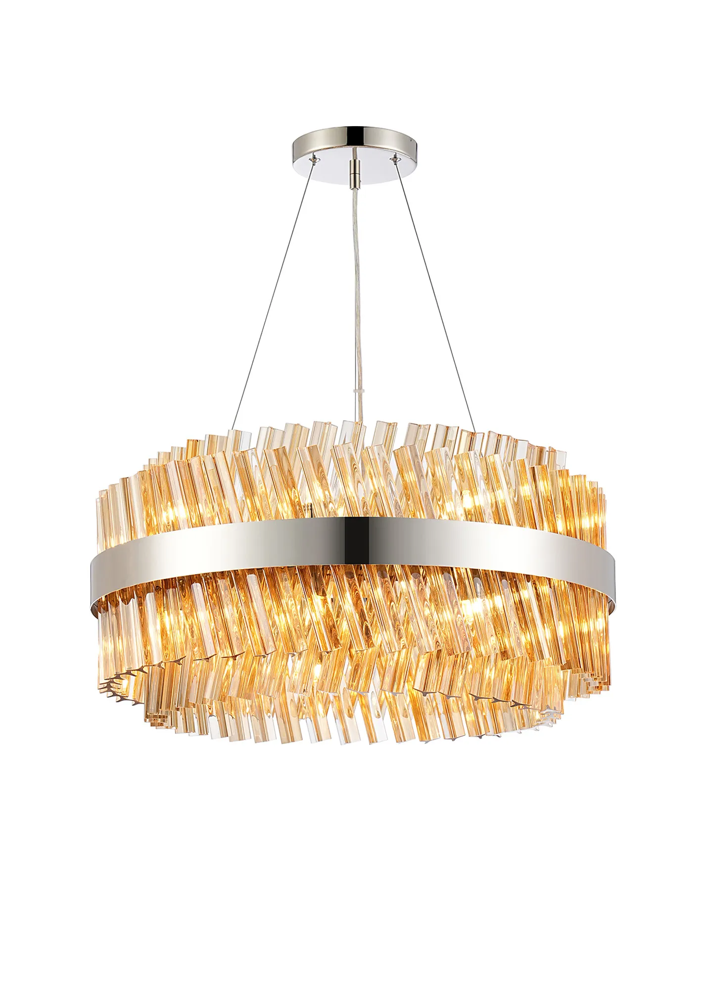Bellina 18/32/34Lt Round Pendant, Brass/Nickel/Black - Various Finishes - Image 41