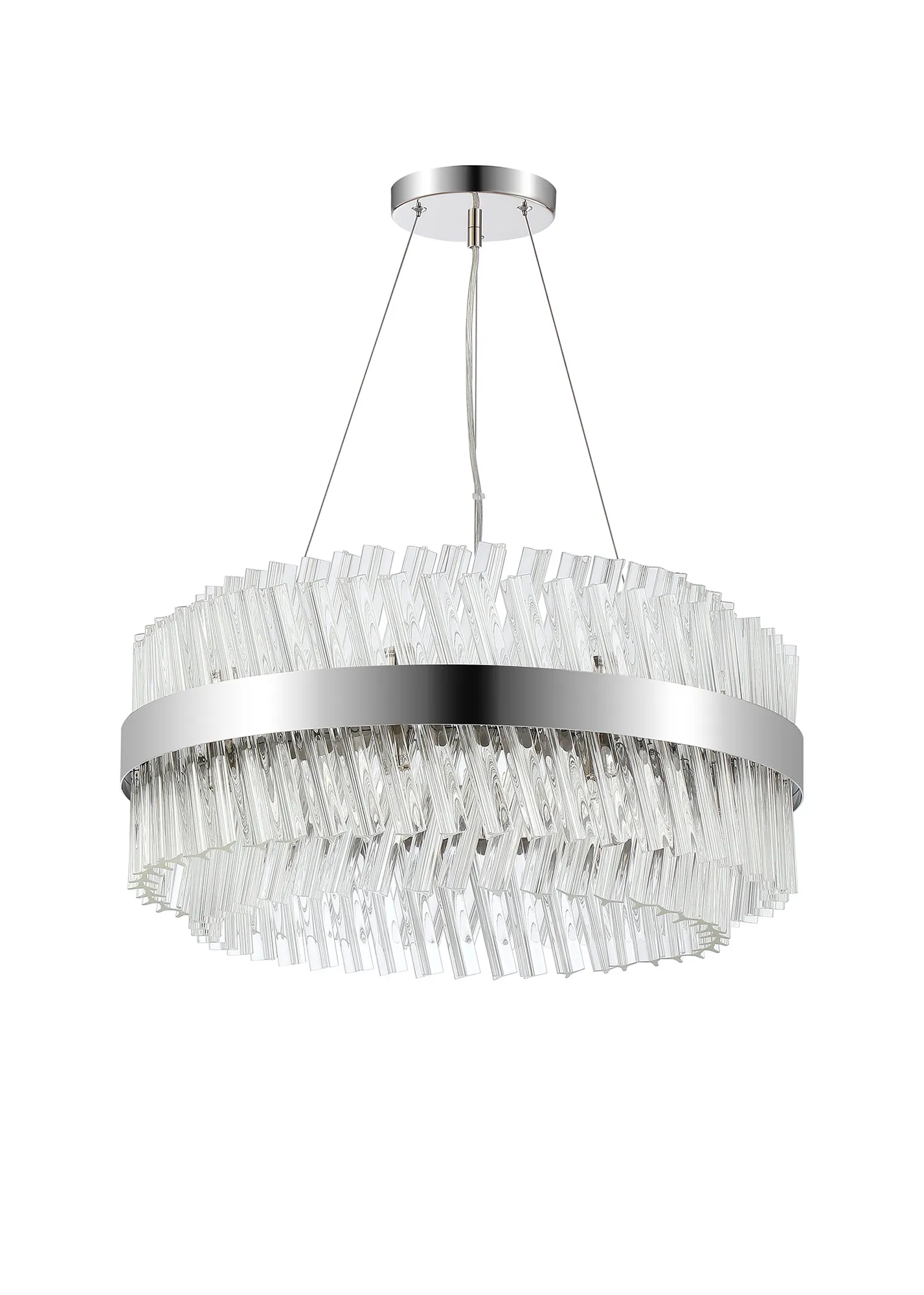 Bellina 18/32/34Lt Round Pendant, Brass/Nickel/Black - Various Finishes - Image 42