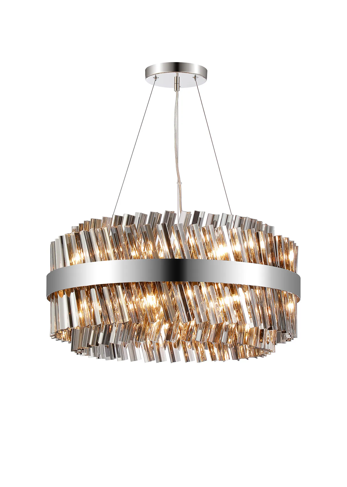 Bellina 18/32/34Lt Round Pendant, Brass/Nickel/Black - Various Finishes - Image 43