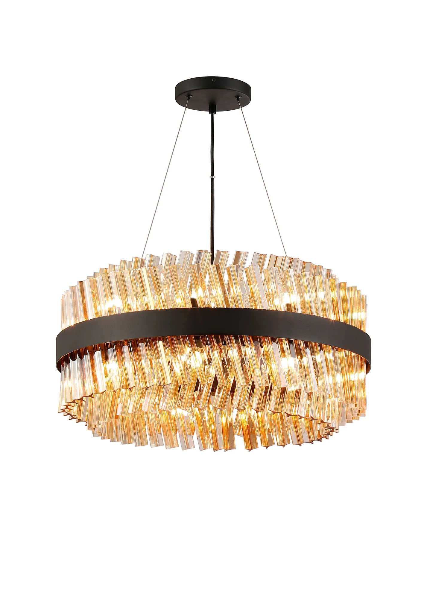 Bellina 18/32/34Lt Round Pendant, Brass/Nickel/Black - Various Finishes - Image 44