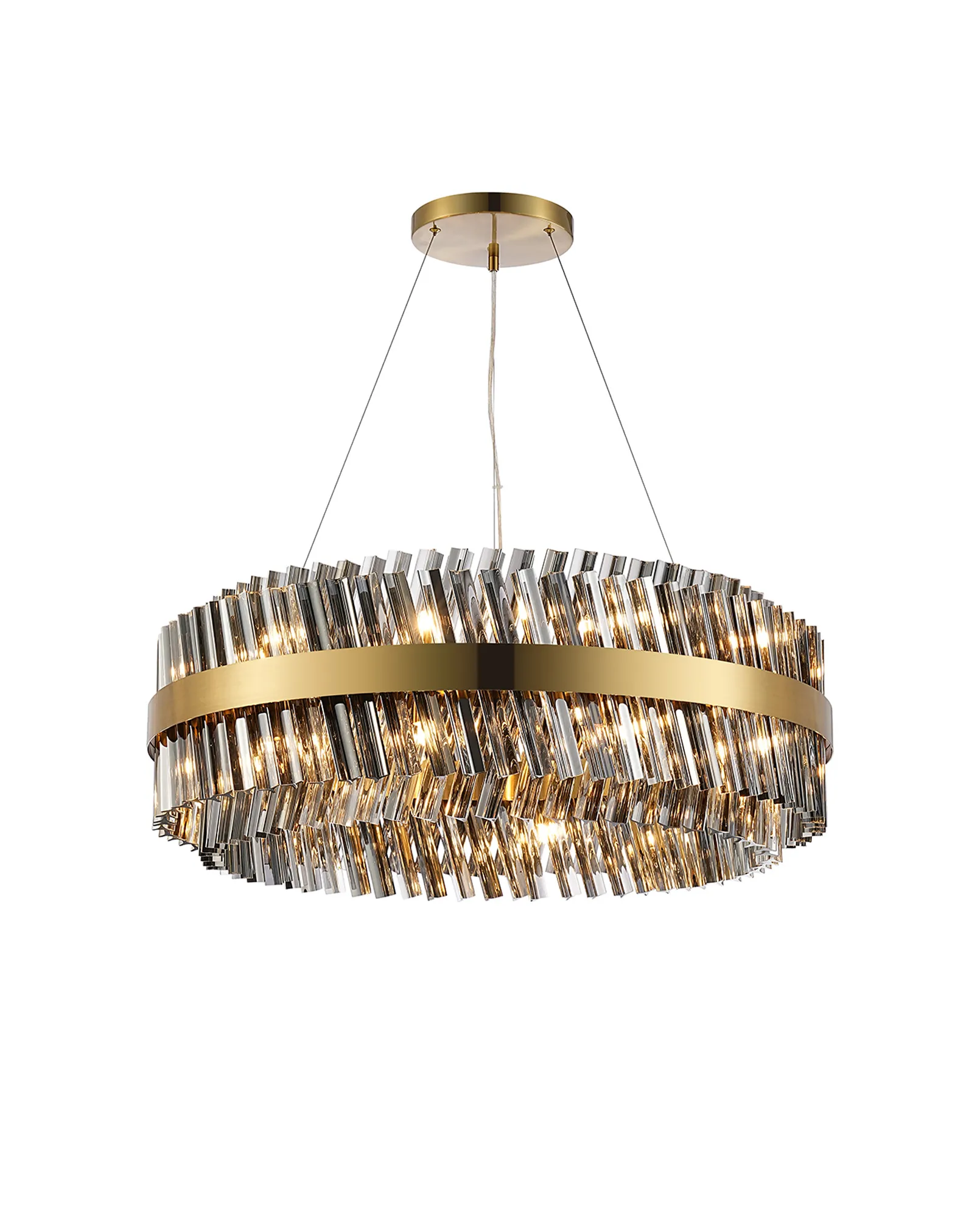 Bellina 18/32/34Lt Round Pendant, Brass/Nickel/Black - Various Finishes - Image 49