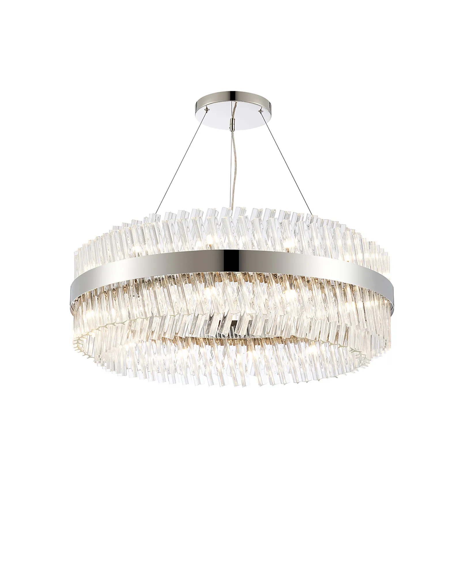 Bellina 18/32/34Lt Round Pendant, Brass/Nickel/Black - Various Finishes - Image 51