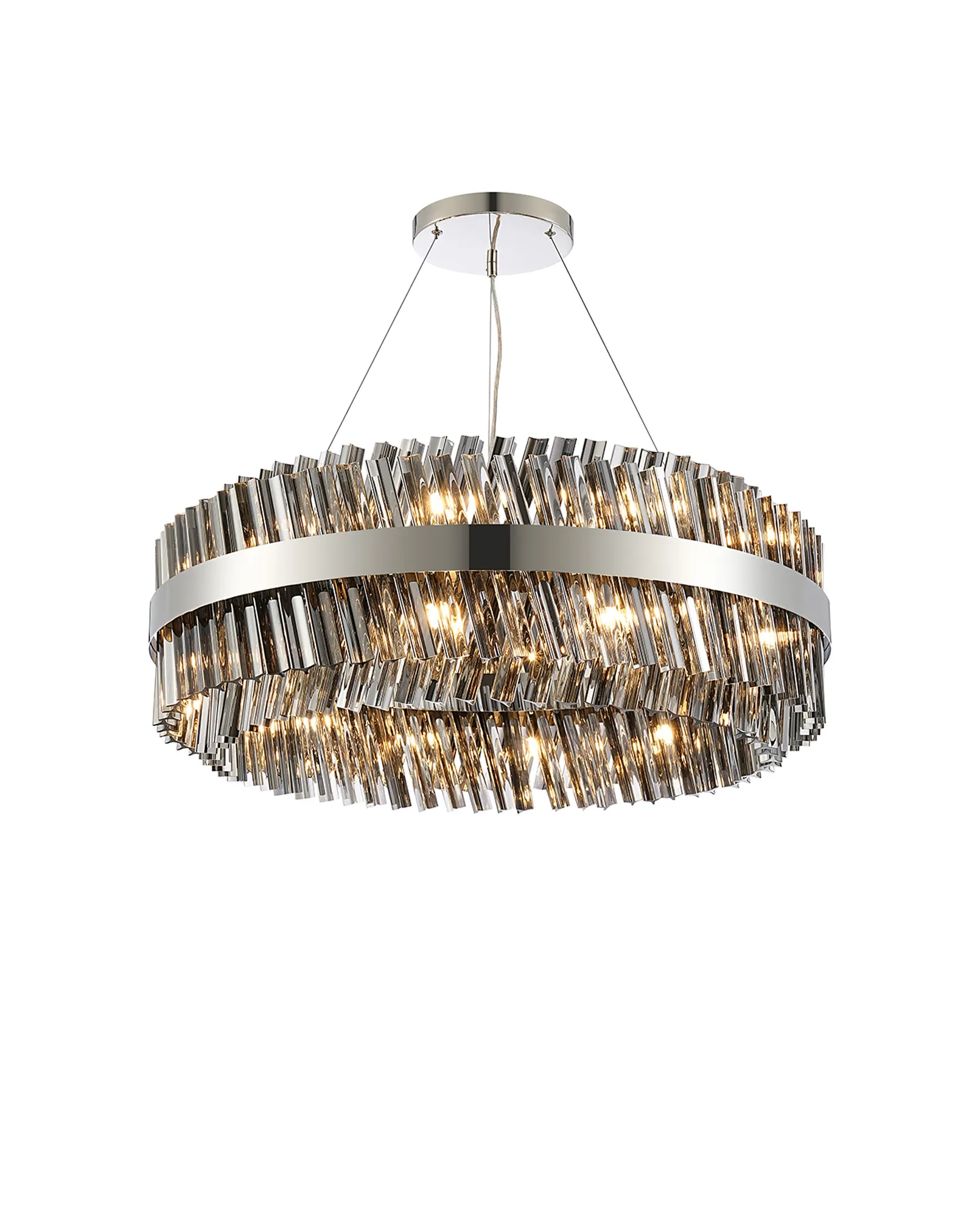 Bellina 18/32/34Lt Round Pendant, Brass/Nickel/Black - Various Finishes - Image 52