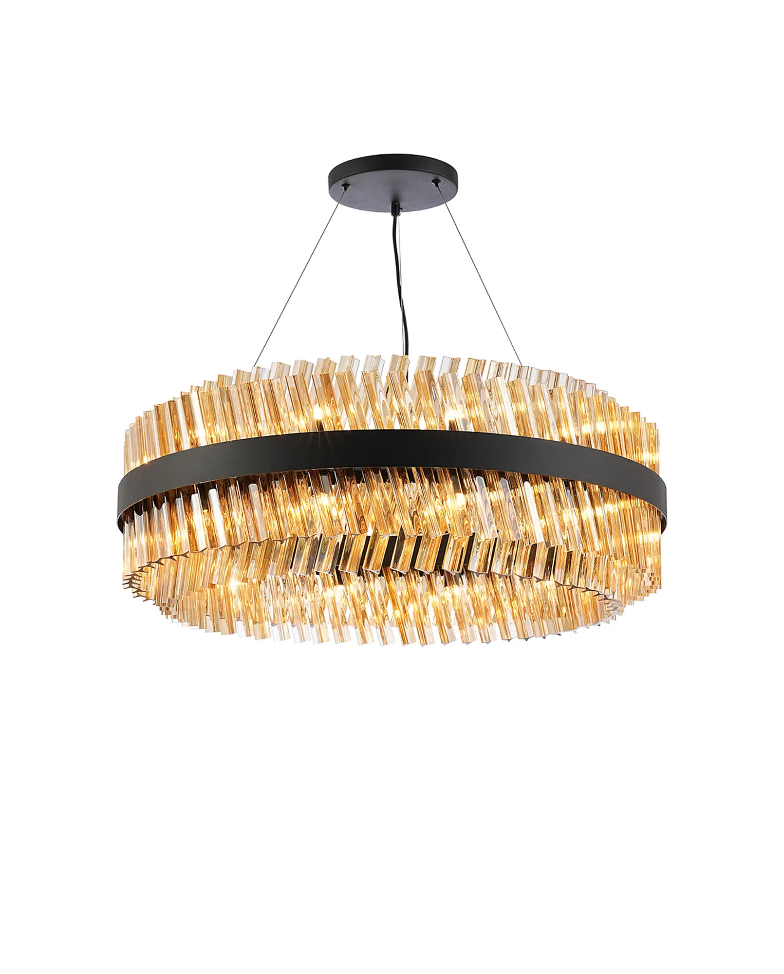 Bellina 18/32/34Lt Round Pendant, Brass/Nickel/Black - Various Finishes - Image 53