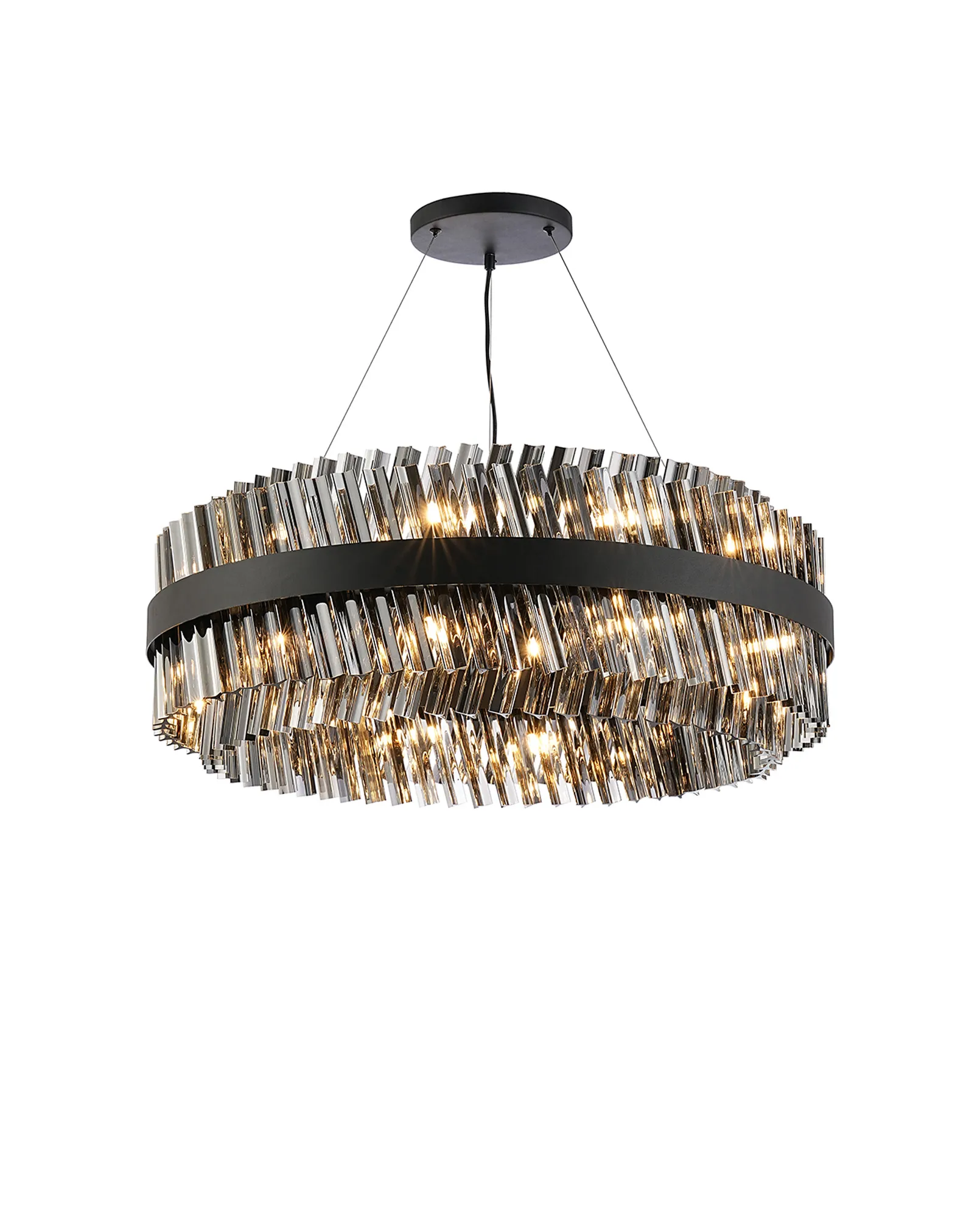 Bellina 18/32/34Lt Round Pendant, Brass/Nickel/Black - Various Finishes - Image 55