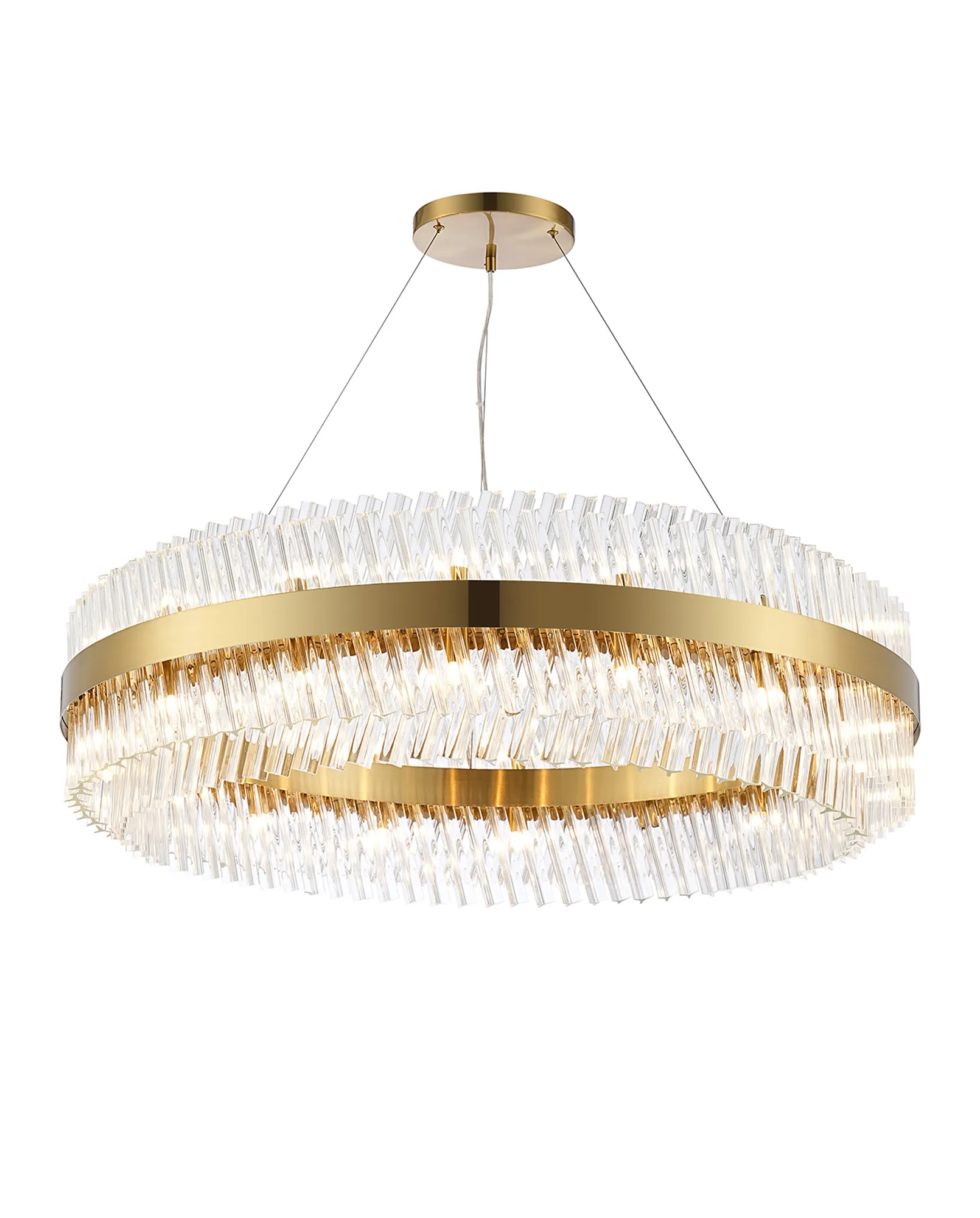 Bellina 18/32/34Lt Round Pendant, Brass/Nickel/Black - Various Finishes - Image 57