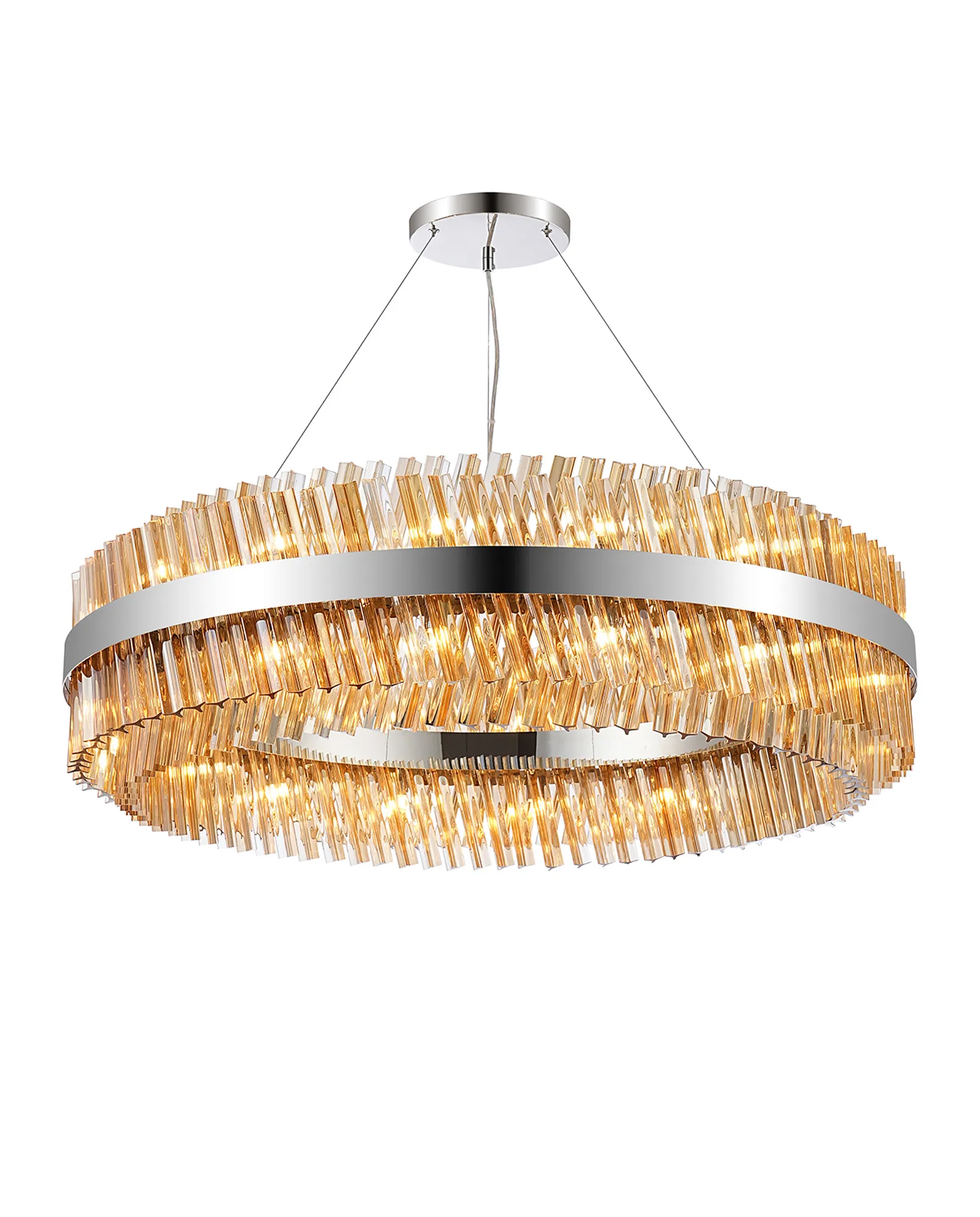 Bellina 18/32/34Lt Round Pendant, Brass/Nickel/Black - Various Finishes - Image 59