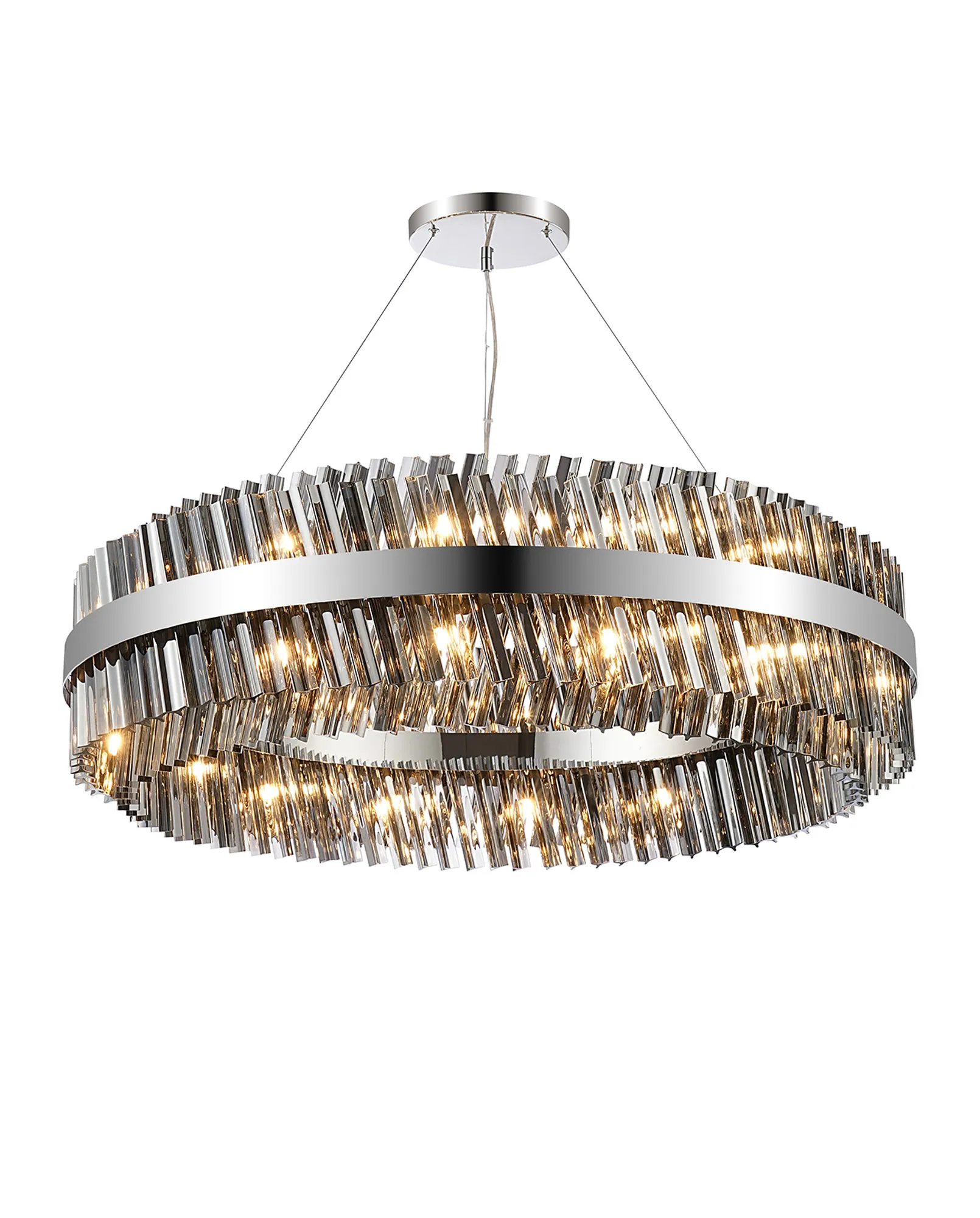 Bellina 18/32/34Lt Round Pendant, Brass/Nickel/Black - Various Finishes - Image 61